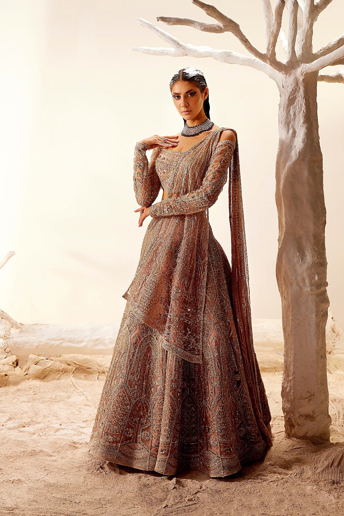 The Moor Arch Lehenga