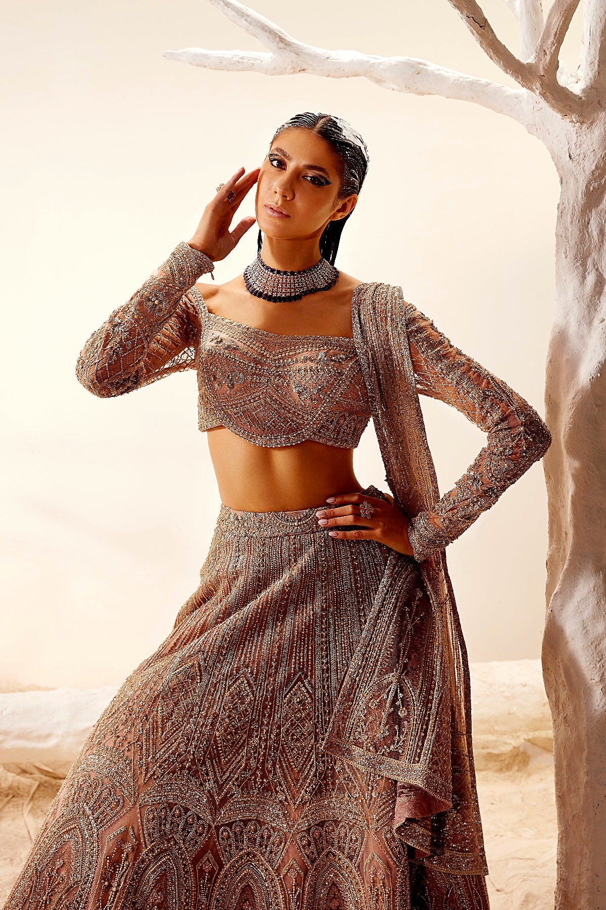 The Moor Arch Lehenga