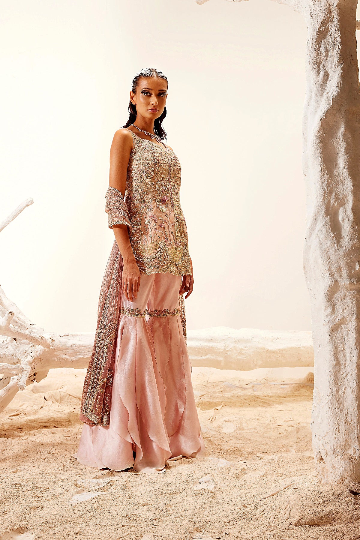 Lotus Pink sharara
