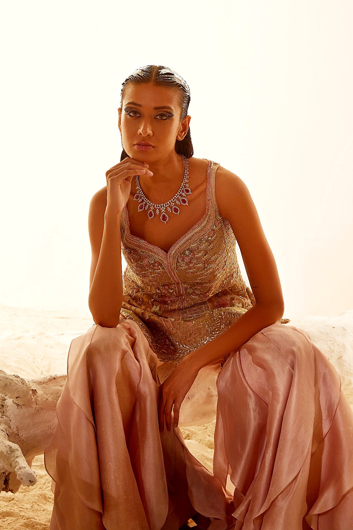 Lotus Pink sharara