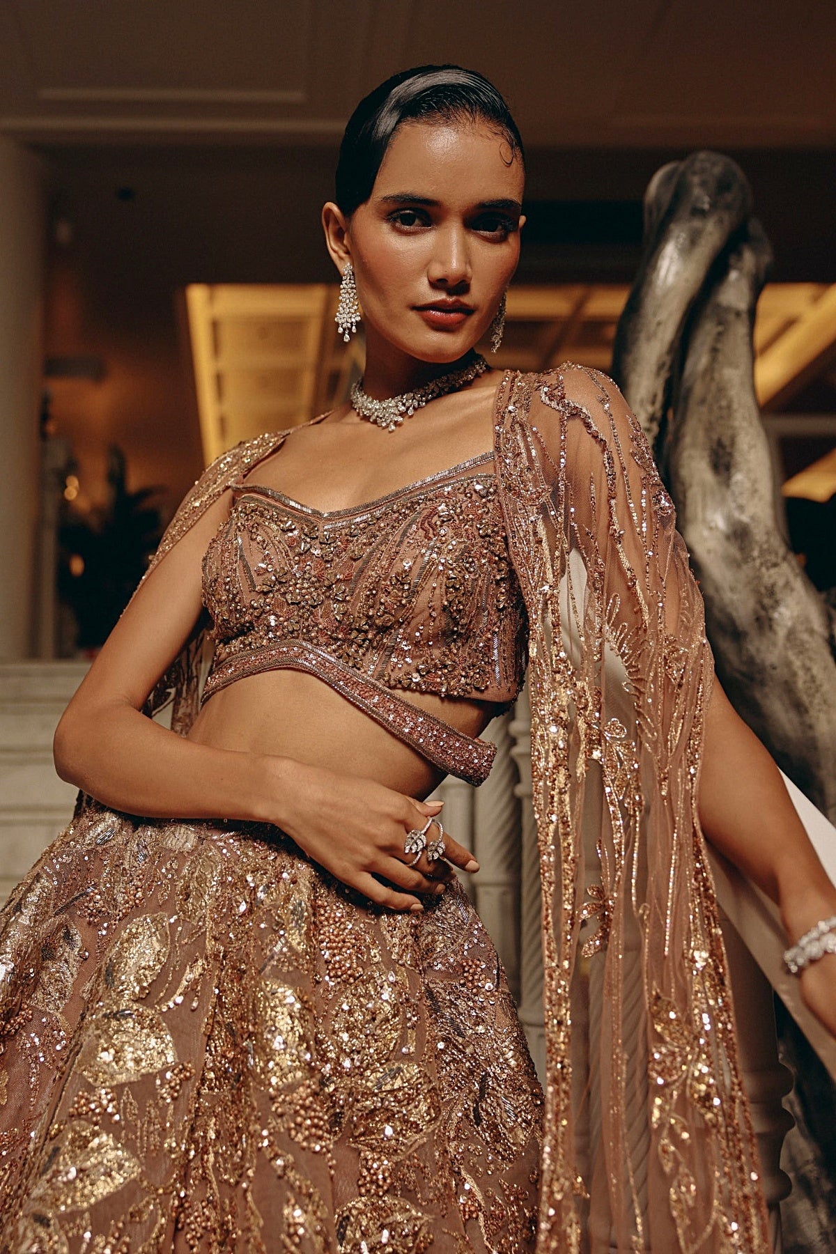 Ethereal Dawn Lehenga