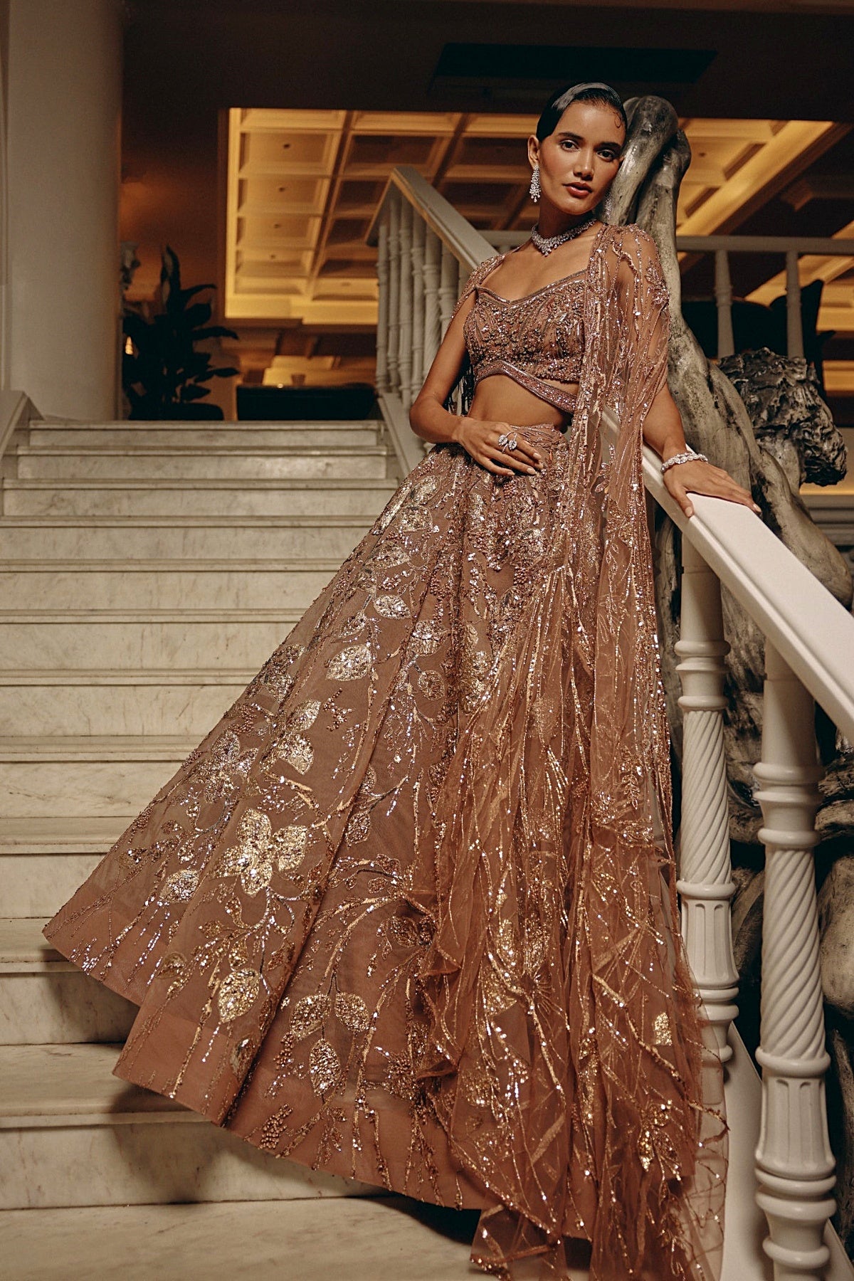 Ethereal Dawn Lehenga