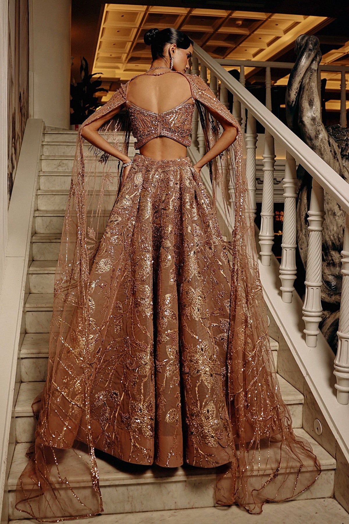 Ethereal Dawn Lehenga