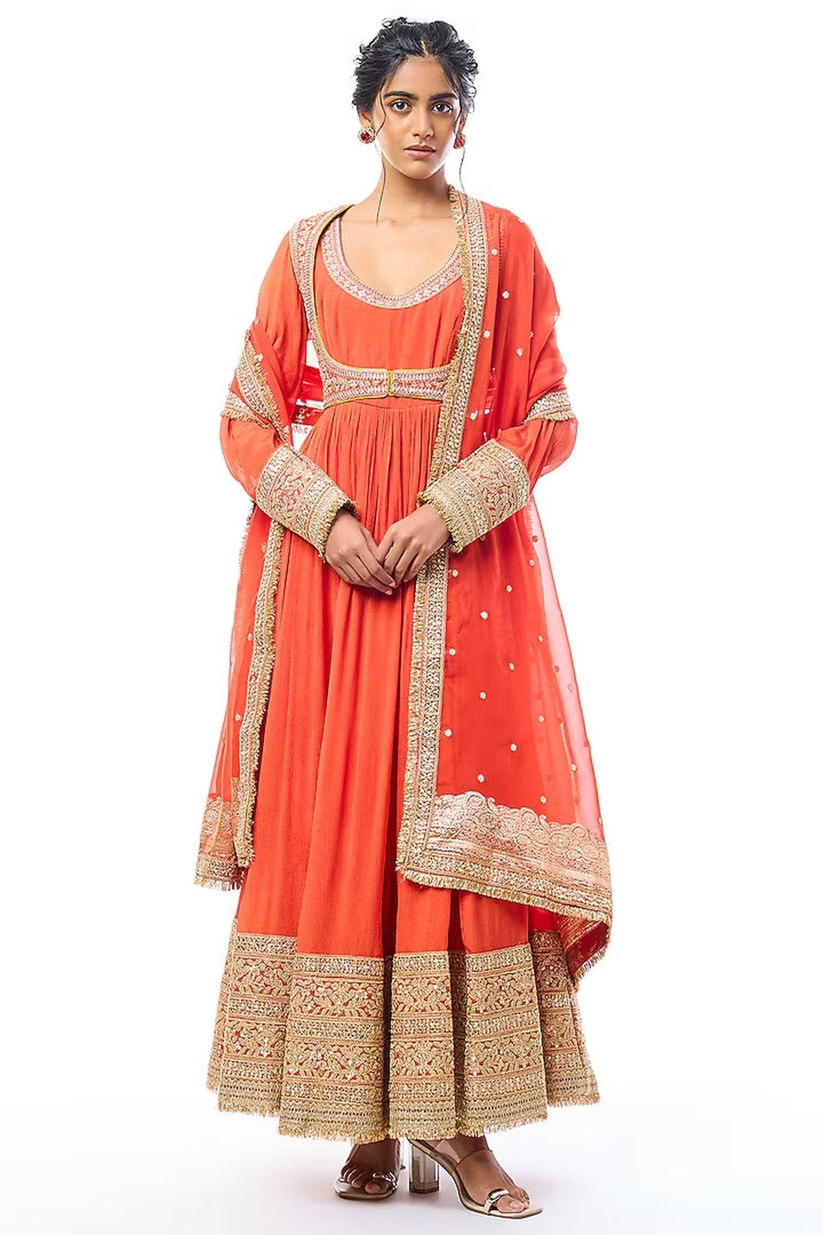Afsa Anarkali Set