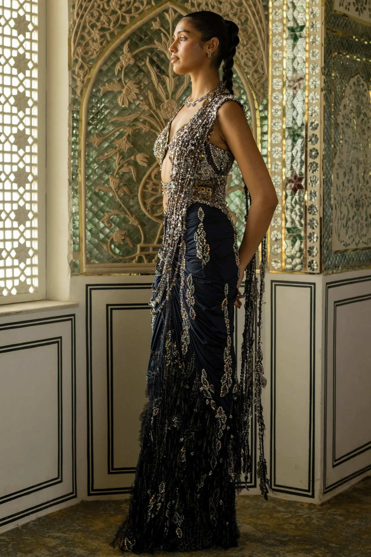 Ailiz Draped Saree