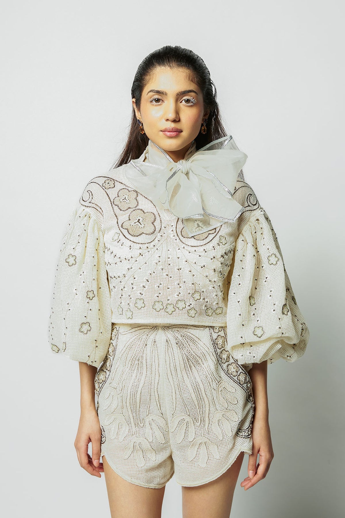 Intergrid - ivory mesh set