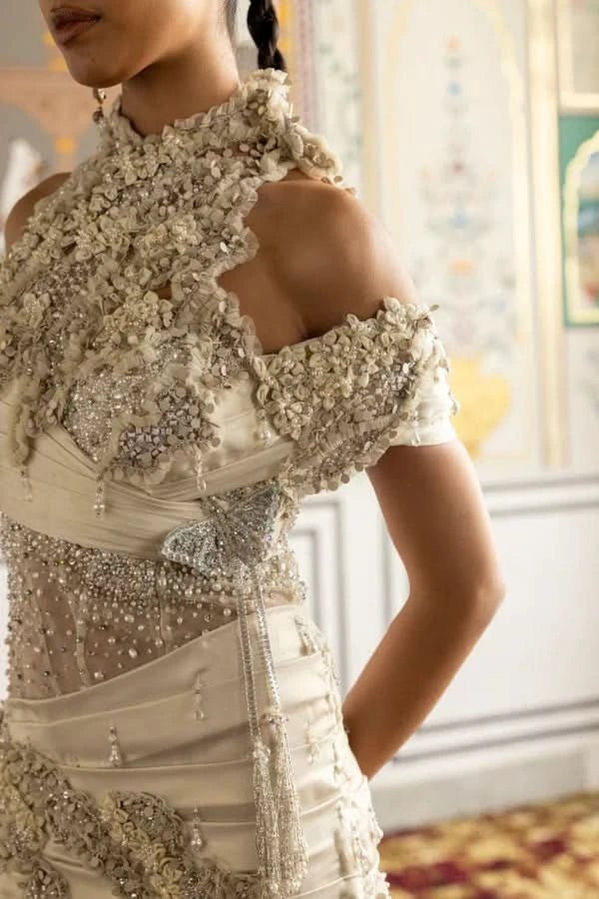 Aizlin Draped Gown