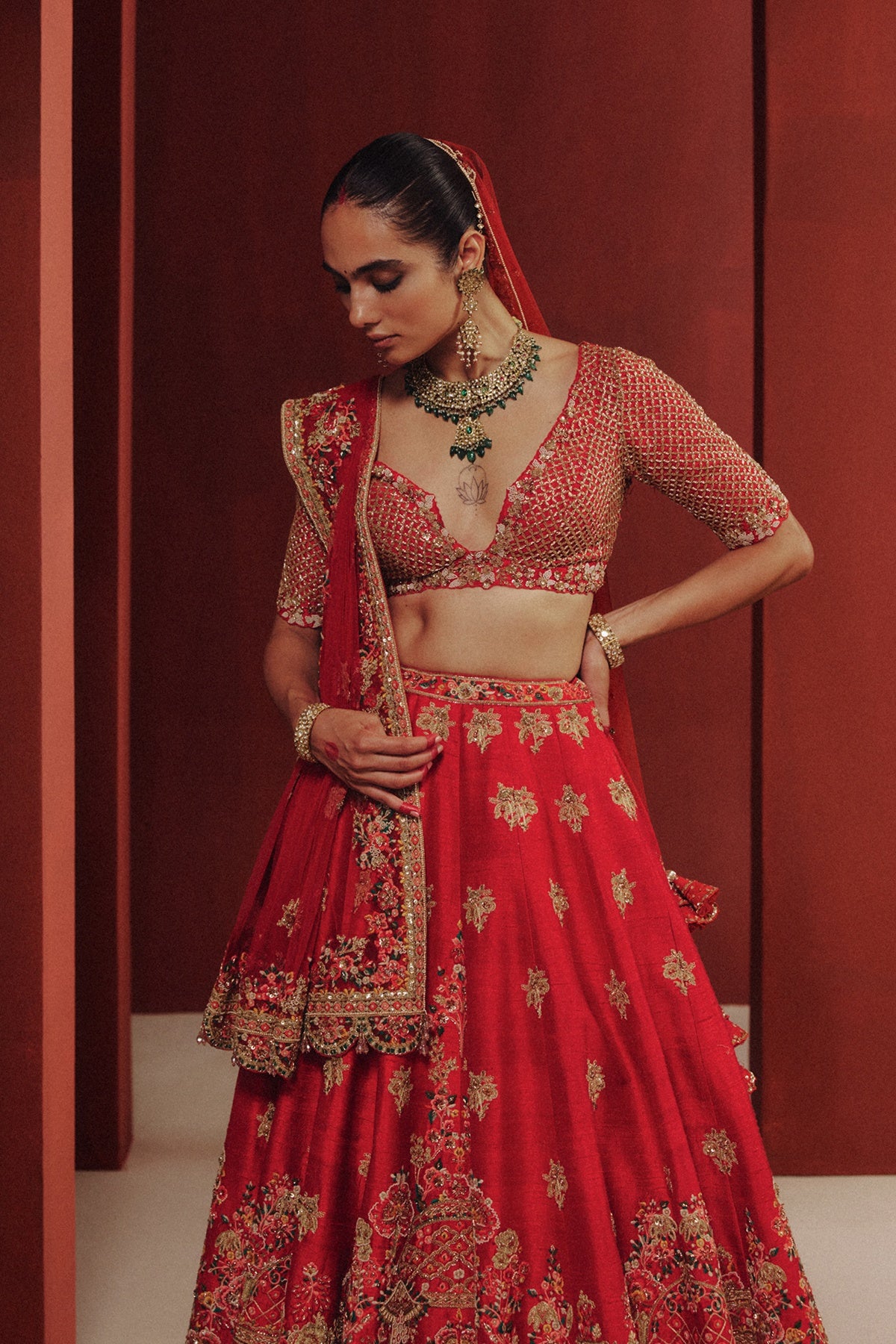 Aloura Bridal Lehenga