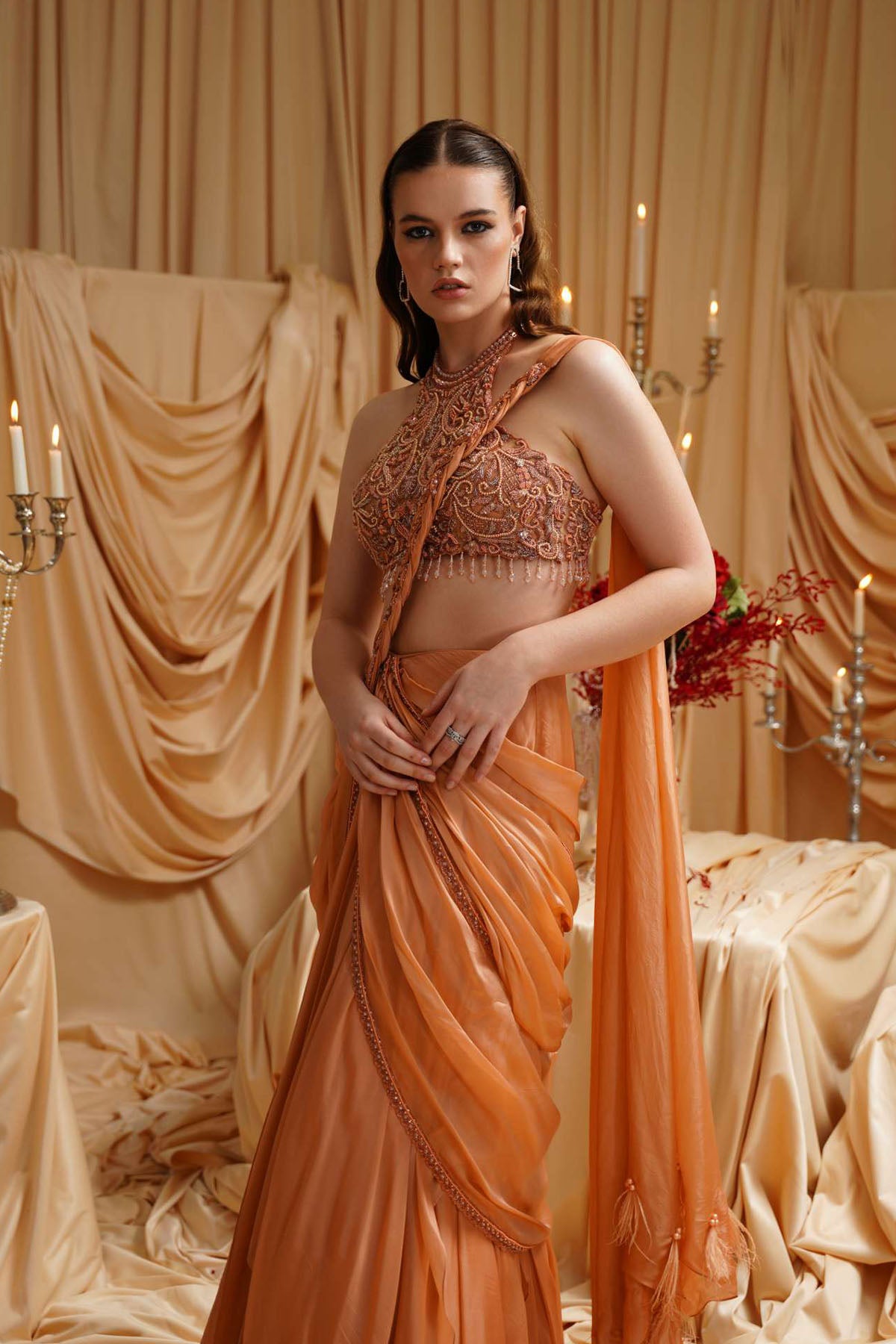Amelia Drape Saree