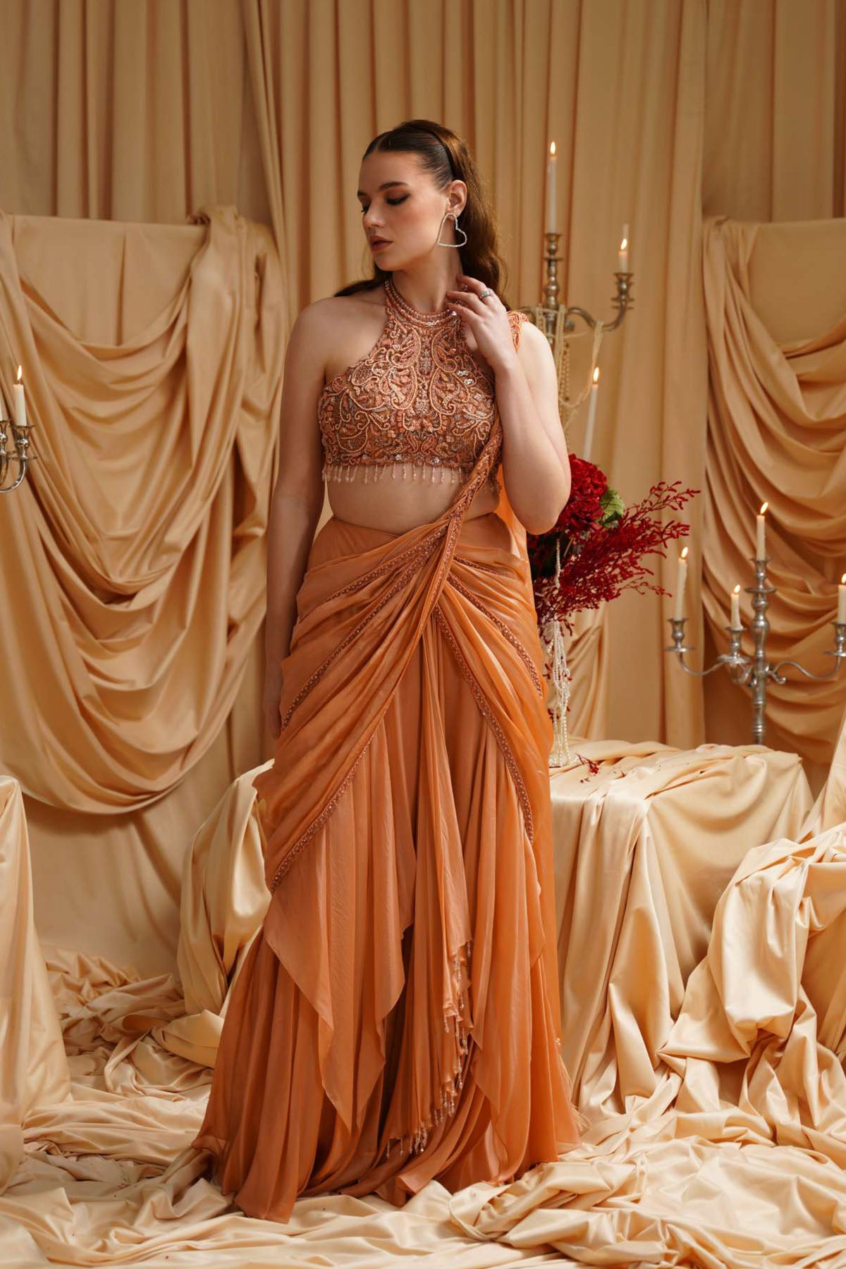 Amelia Drape Saree