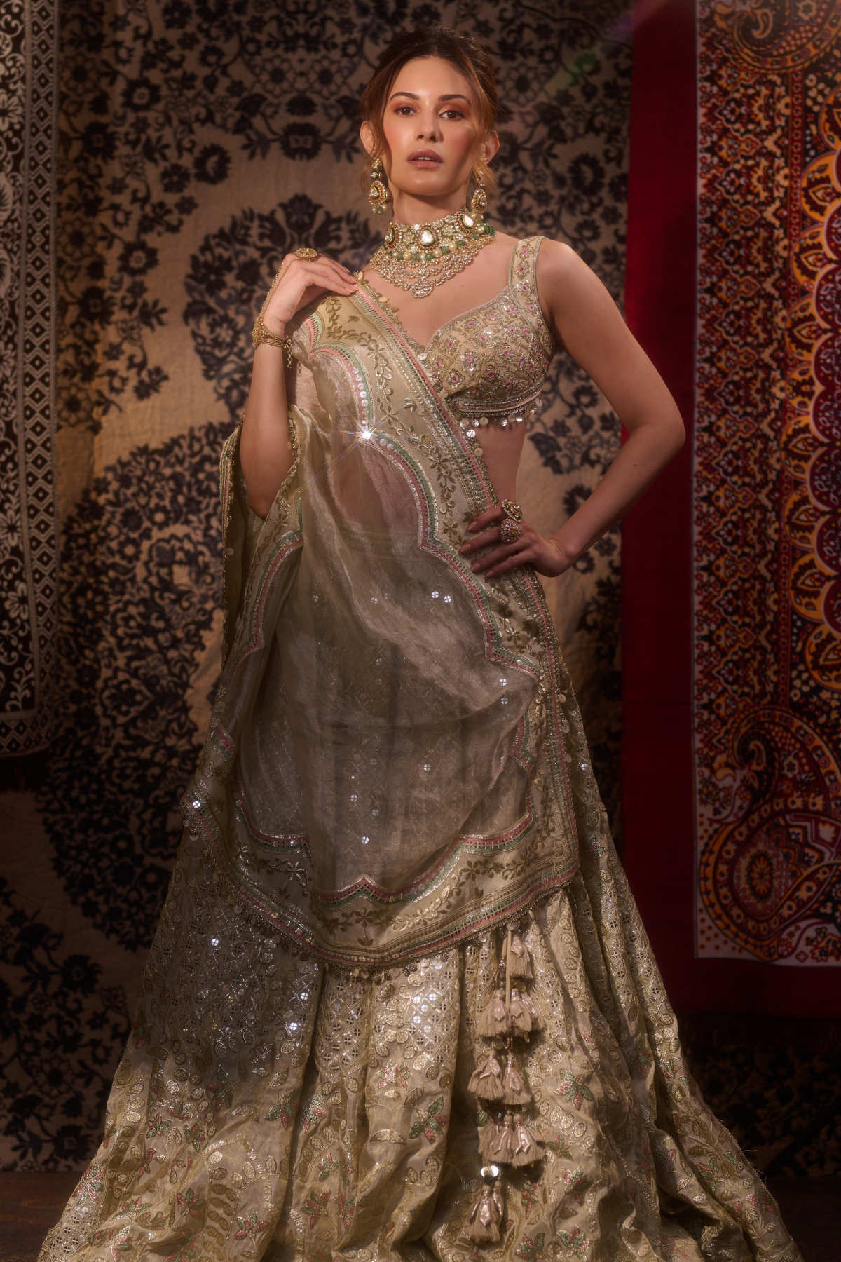 Amyra in Haniya Lehenga Set