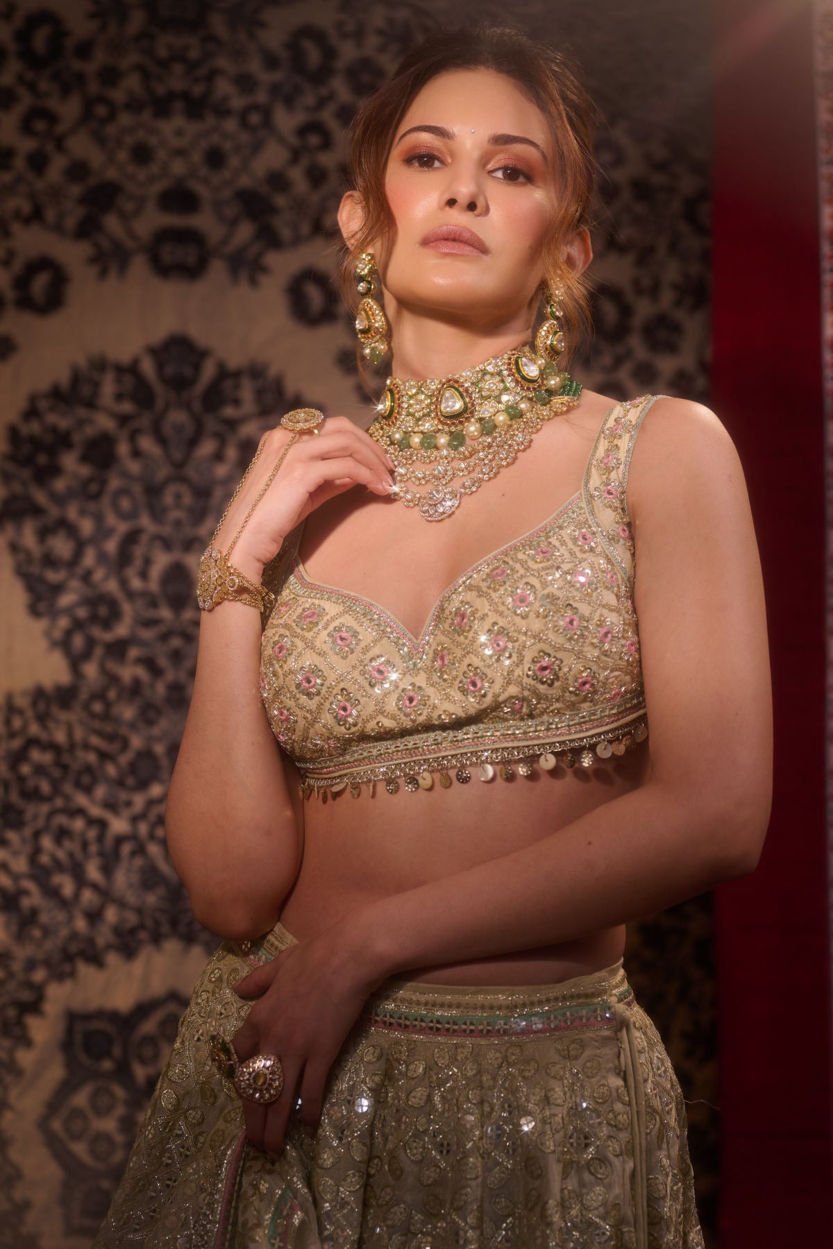 Amyra in Haniya Lehenga Set