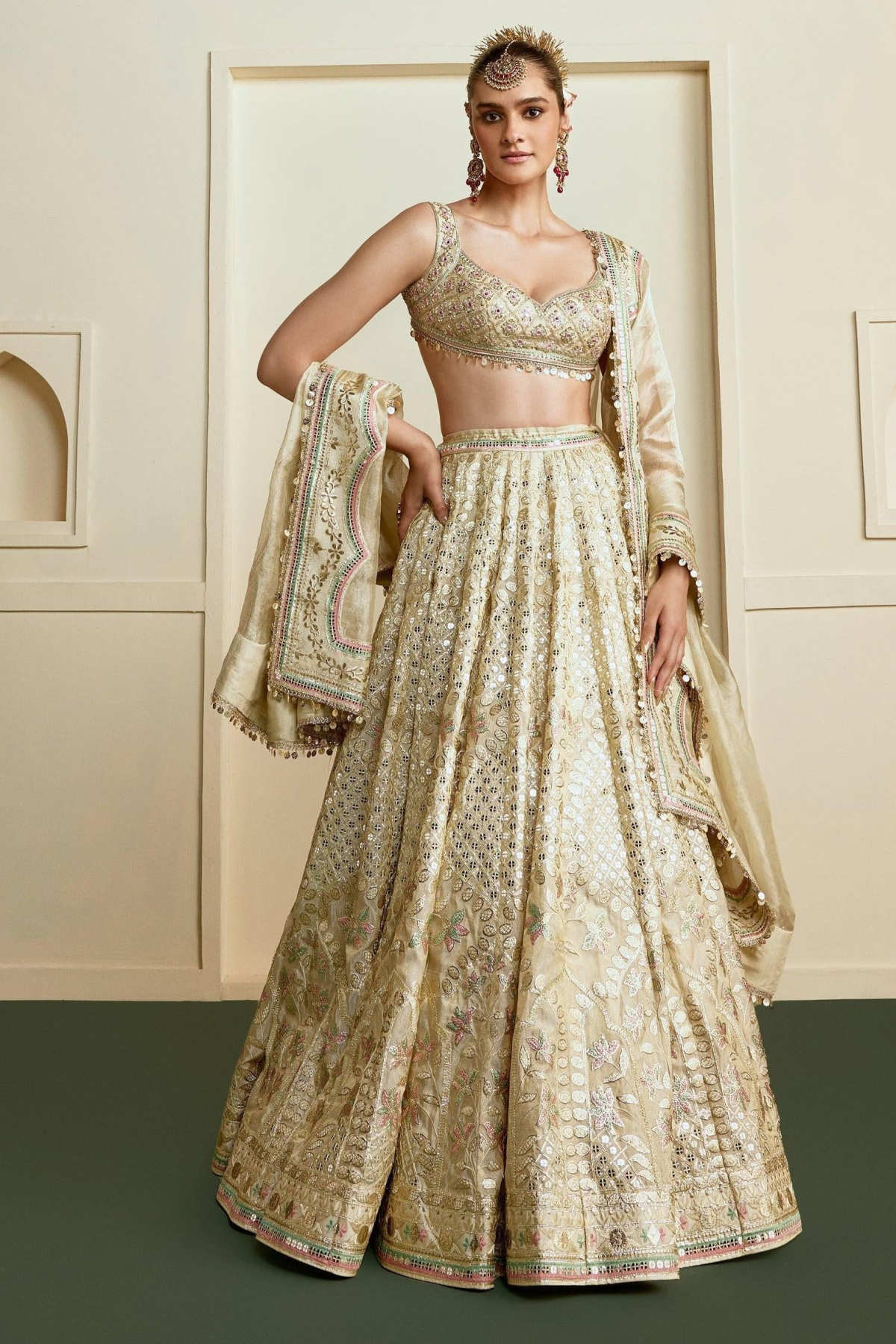 Amyra in Haniya Lehenga Set