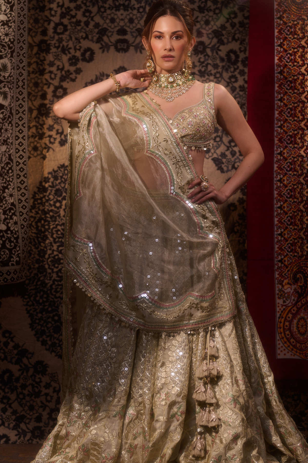 Amyra in Haniya Lehenga Set