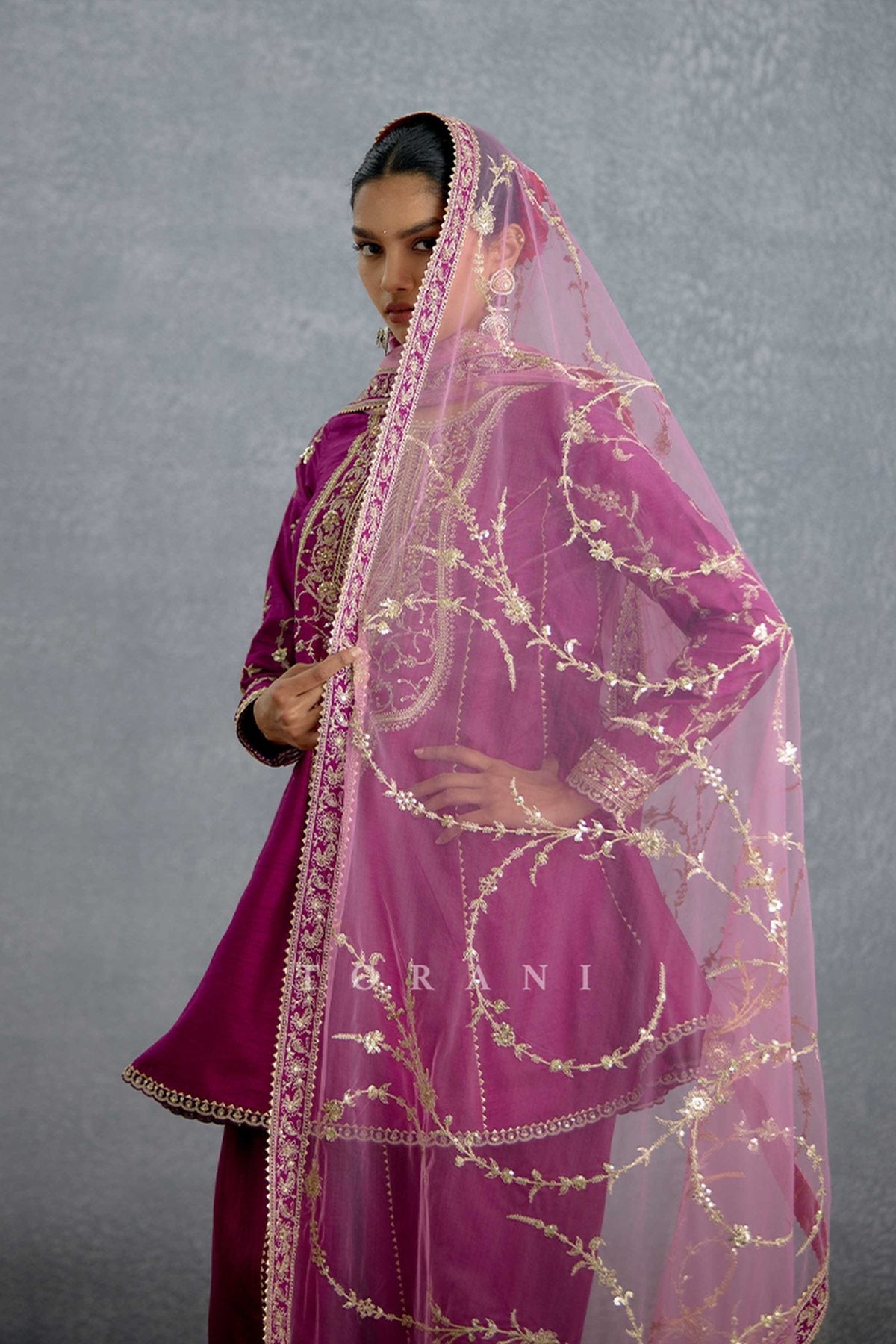 Anarshi Banafsha Kurta Set