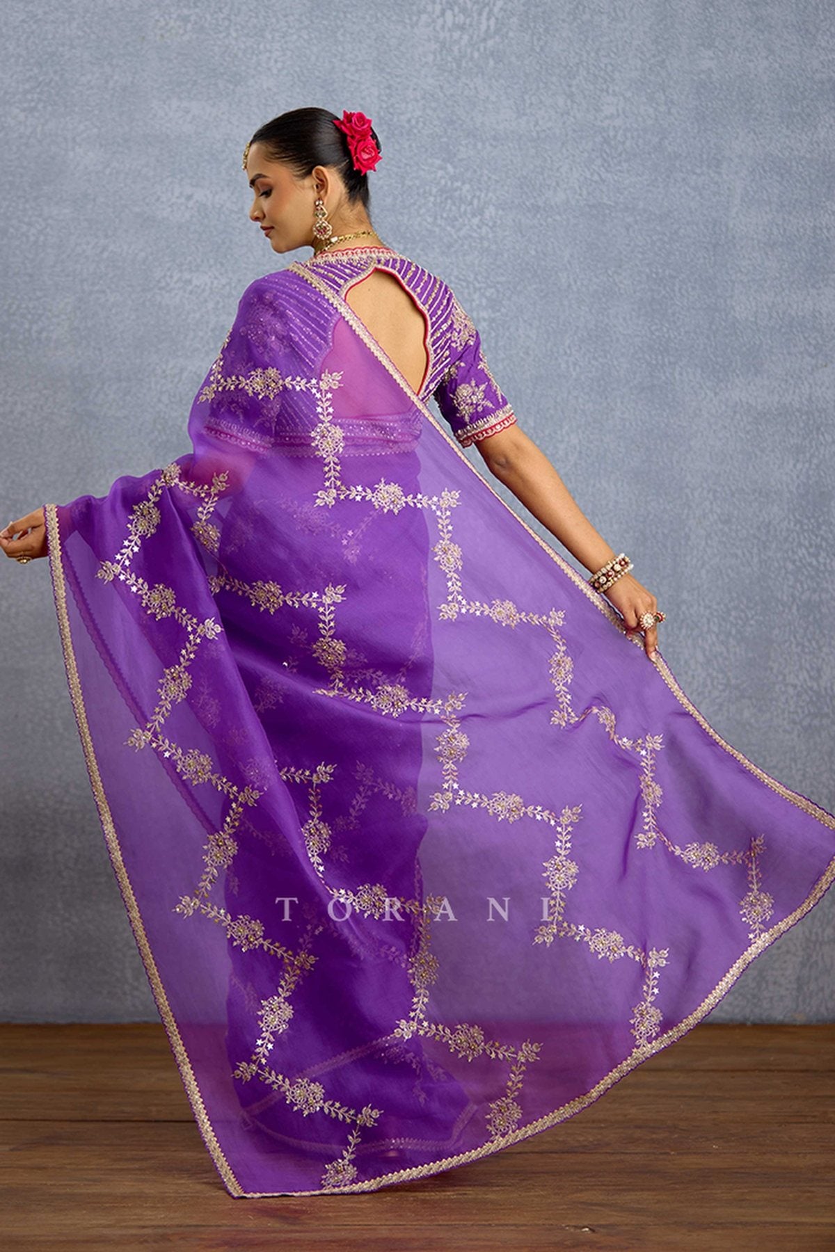 Banafsha Zareen Kinaar Saree