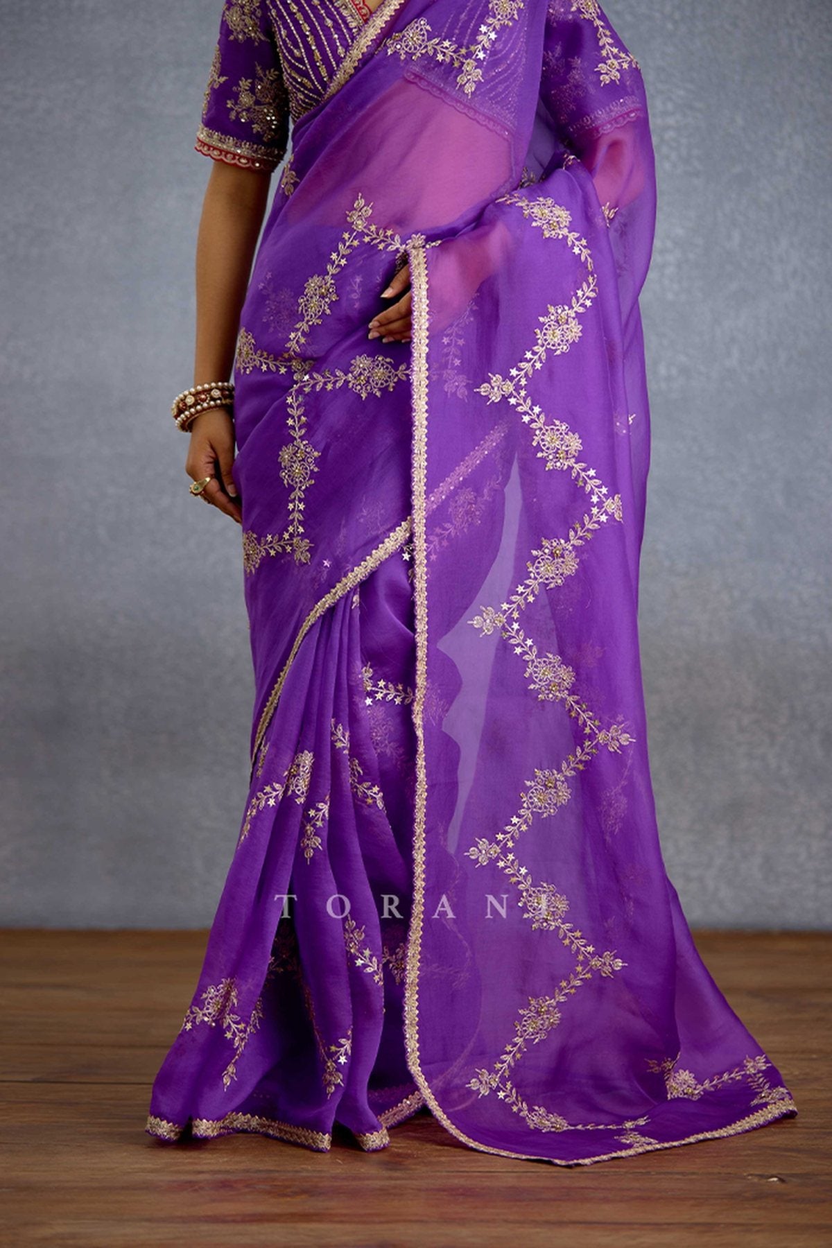 Banafsha Zareen Kinaar Saree