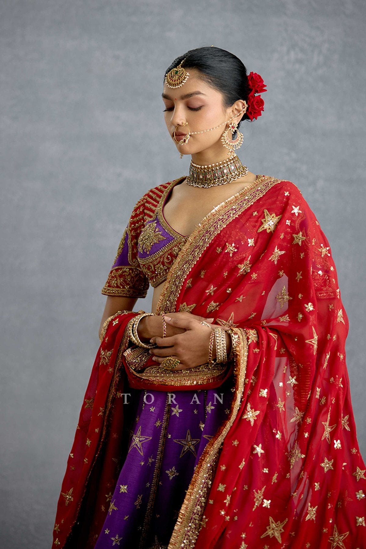 Banafsha Zehra Aks Lehenga Set