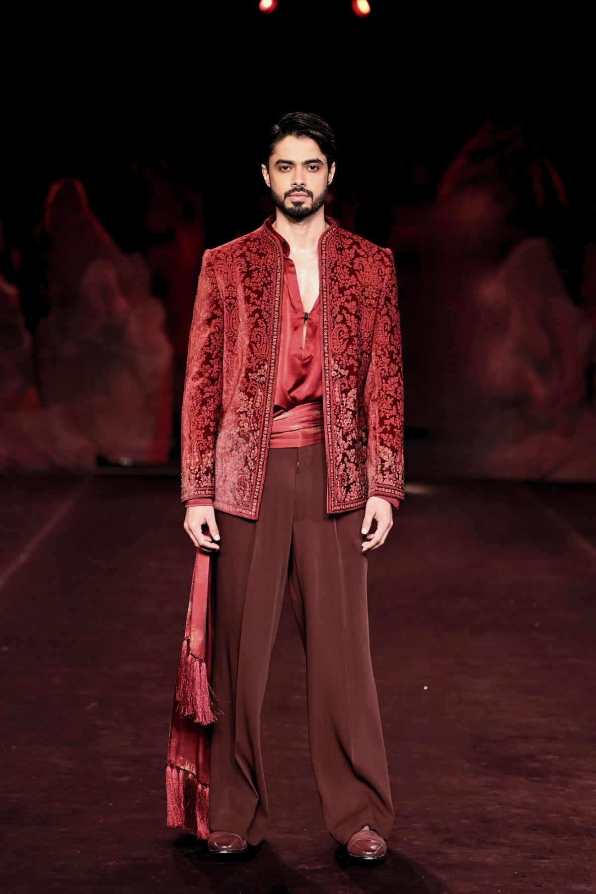 Chandravardhan Jacket Set