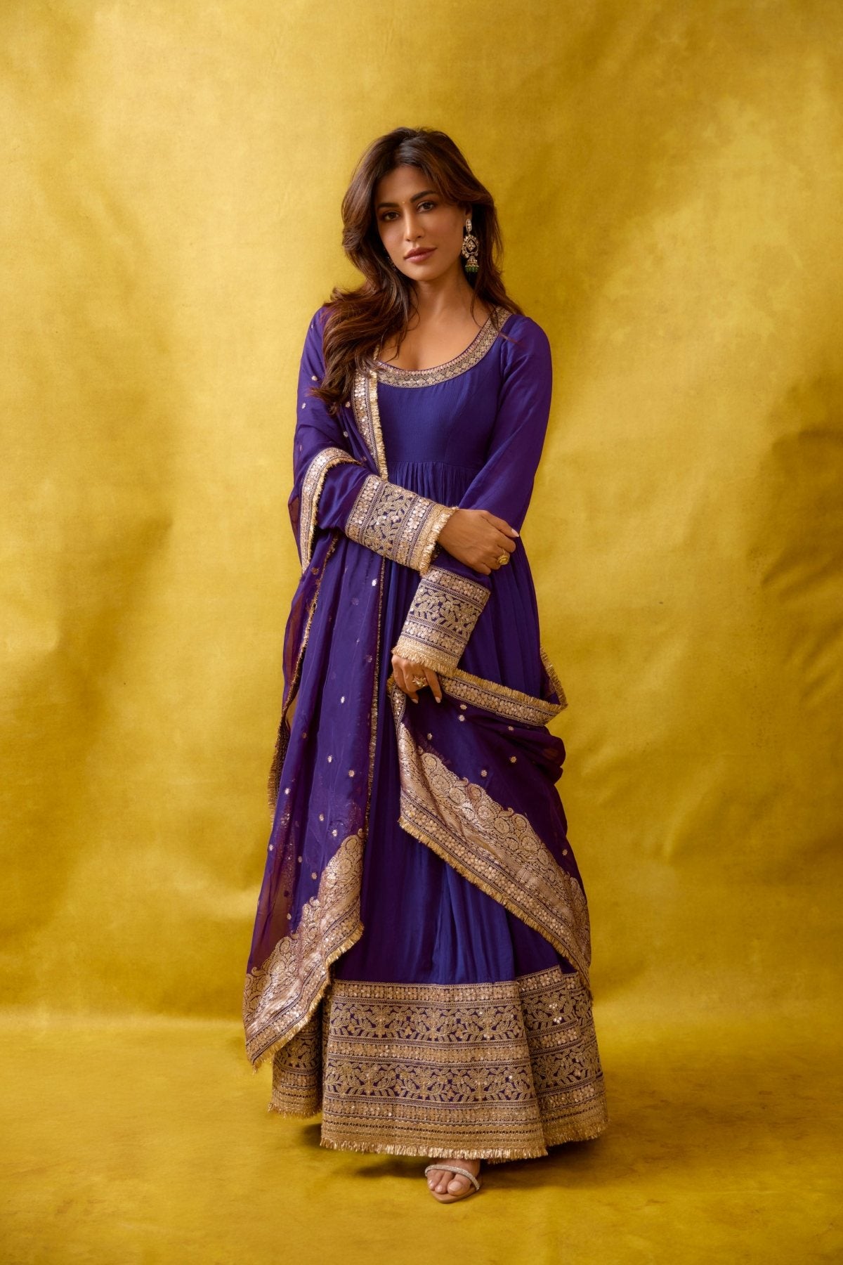 Chitrangada Anarkali Set