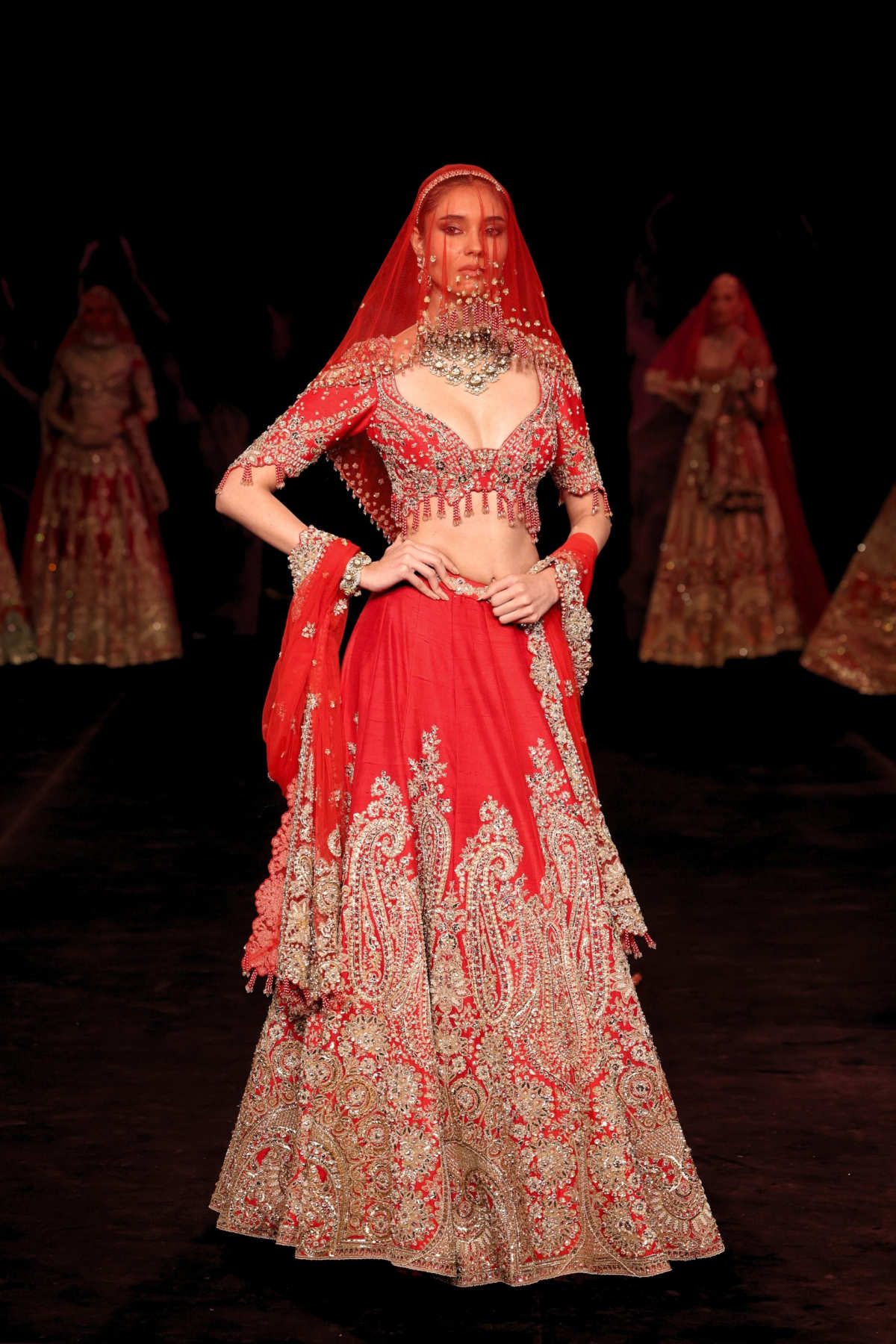 Chitravali Lehenga
