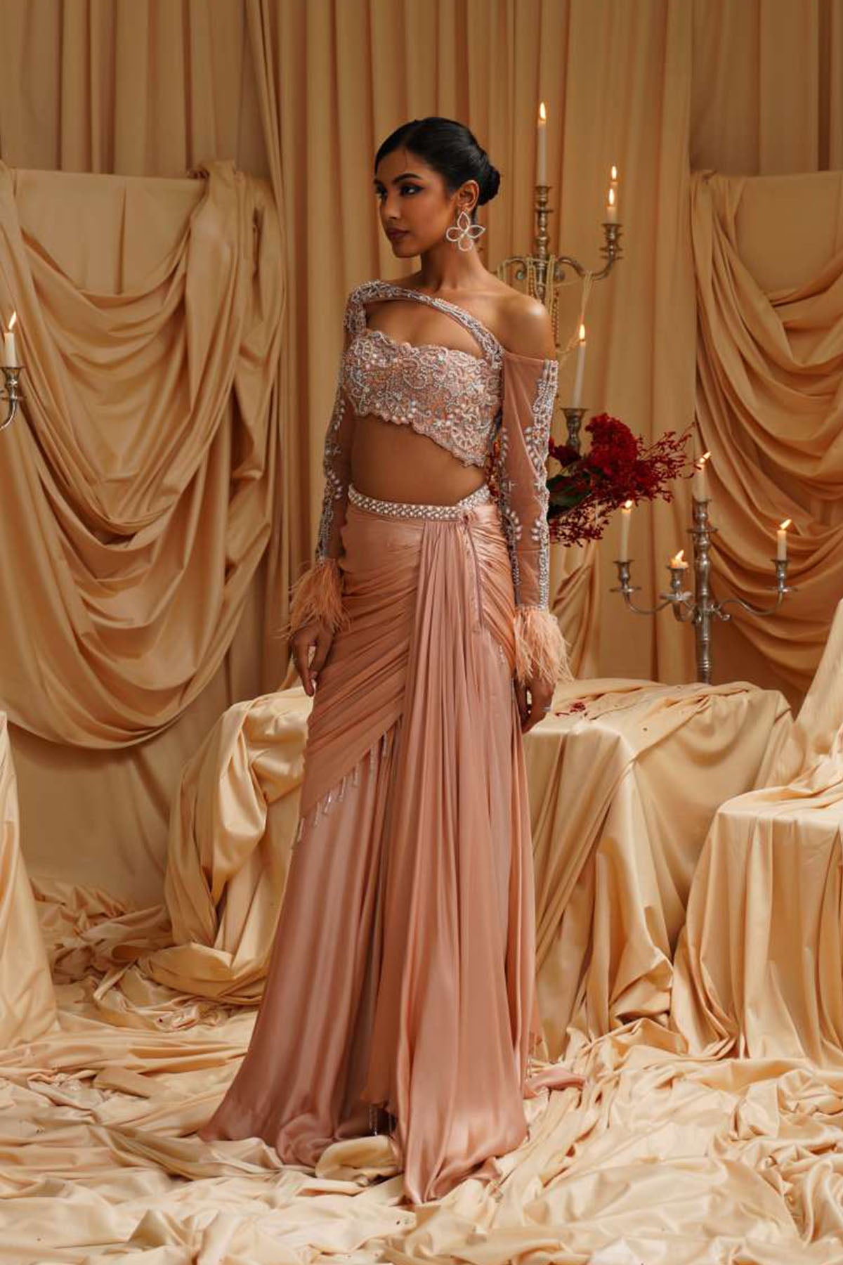 Clara Drape Saree