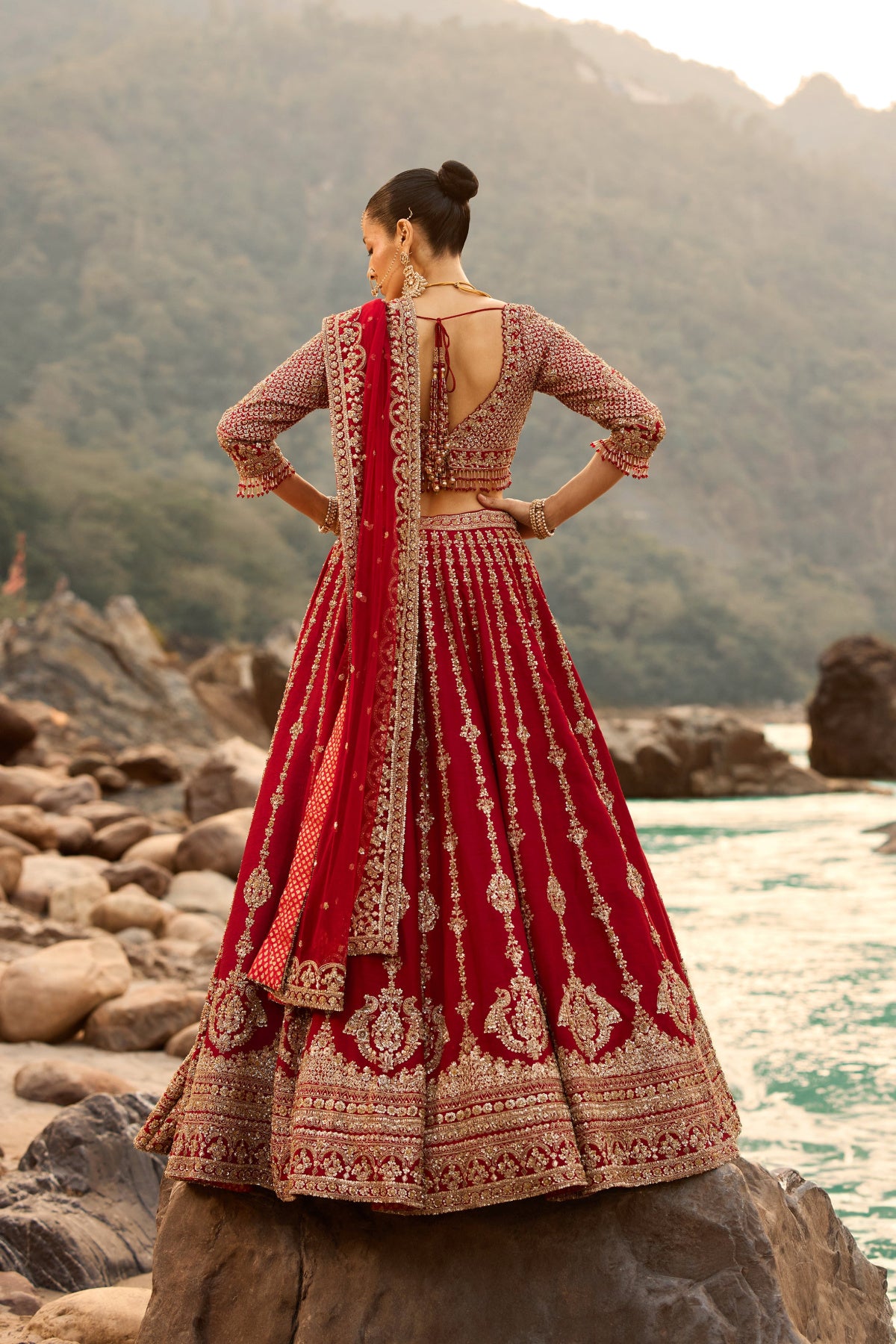 Crimson Royale Lehenga