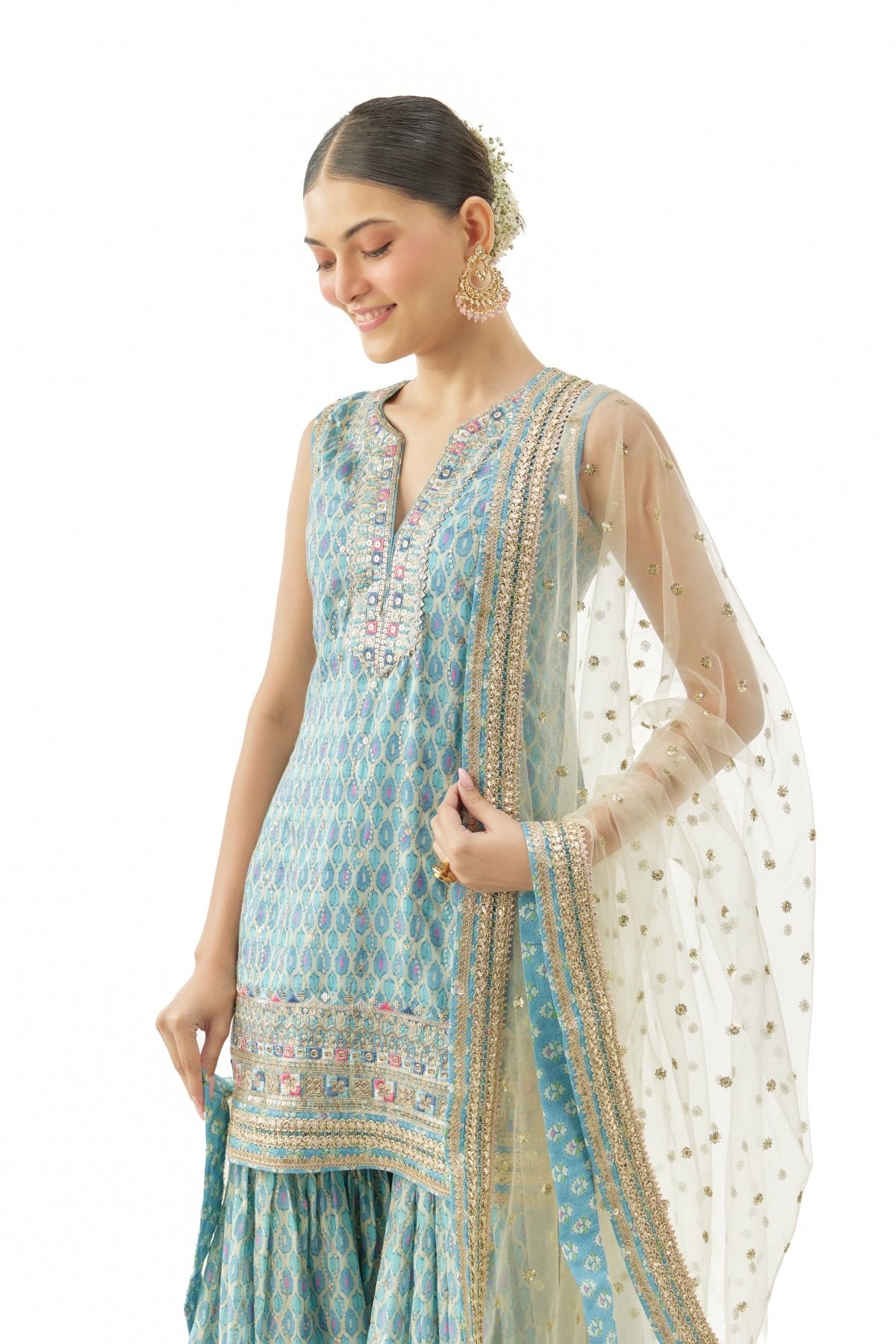 Dhruvi Sharara Set