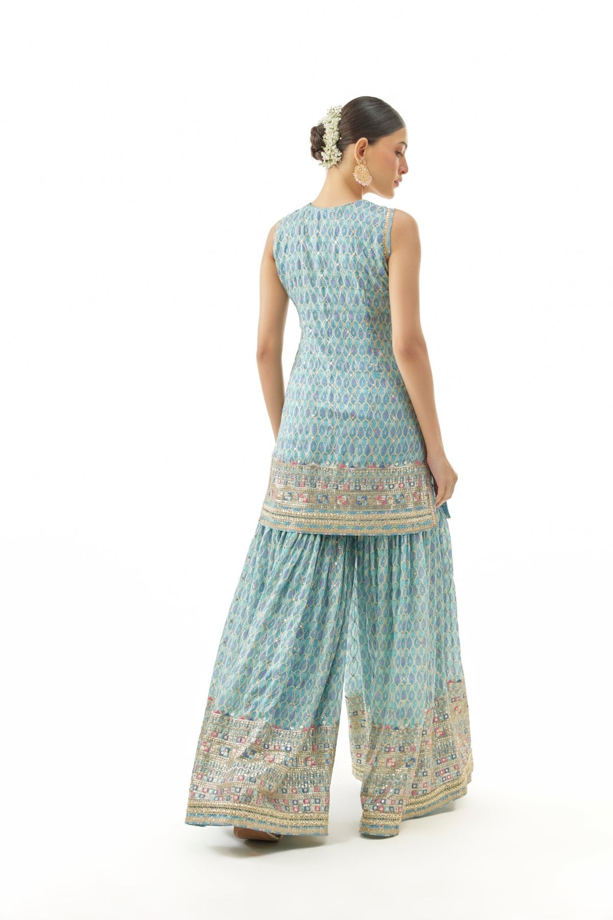 Dhruvi Sharara Set
