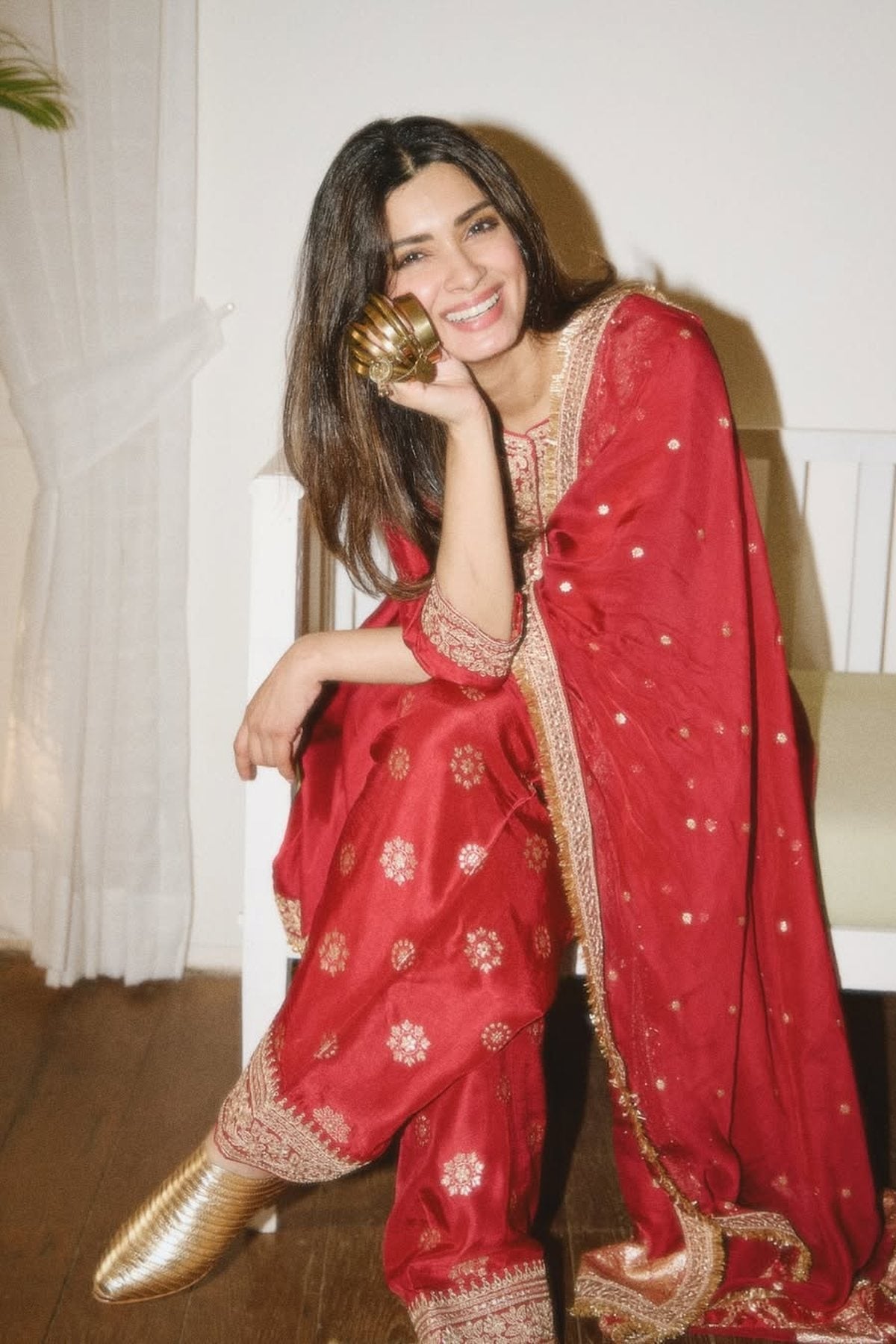 Diana Penty in Misha Farshi Set
