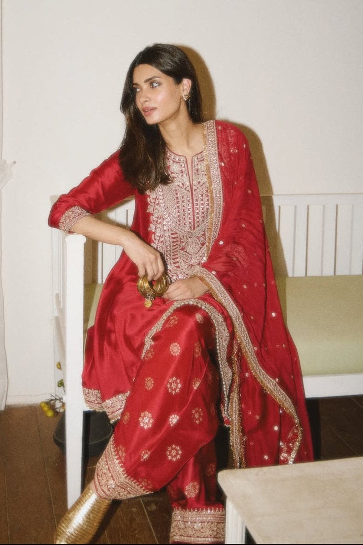 Diana Penty in Misha Farshi Set