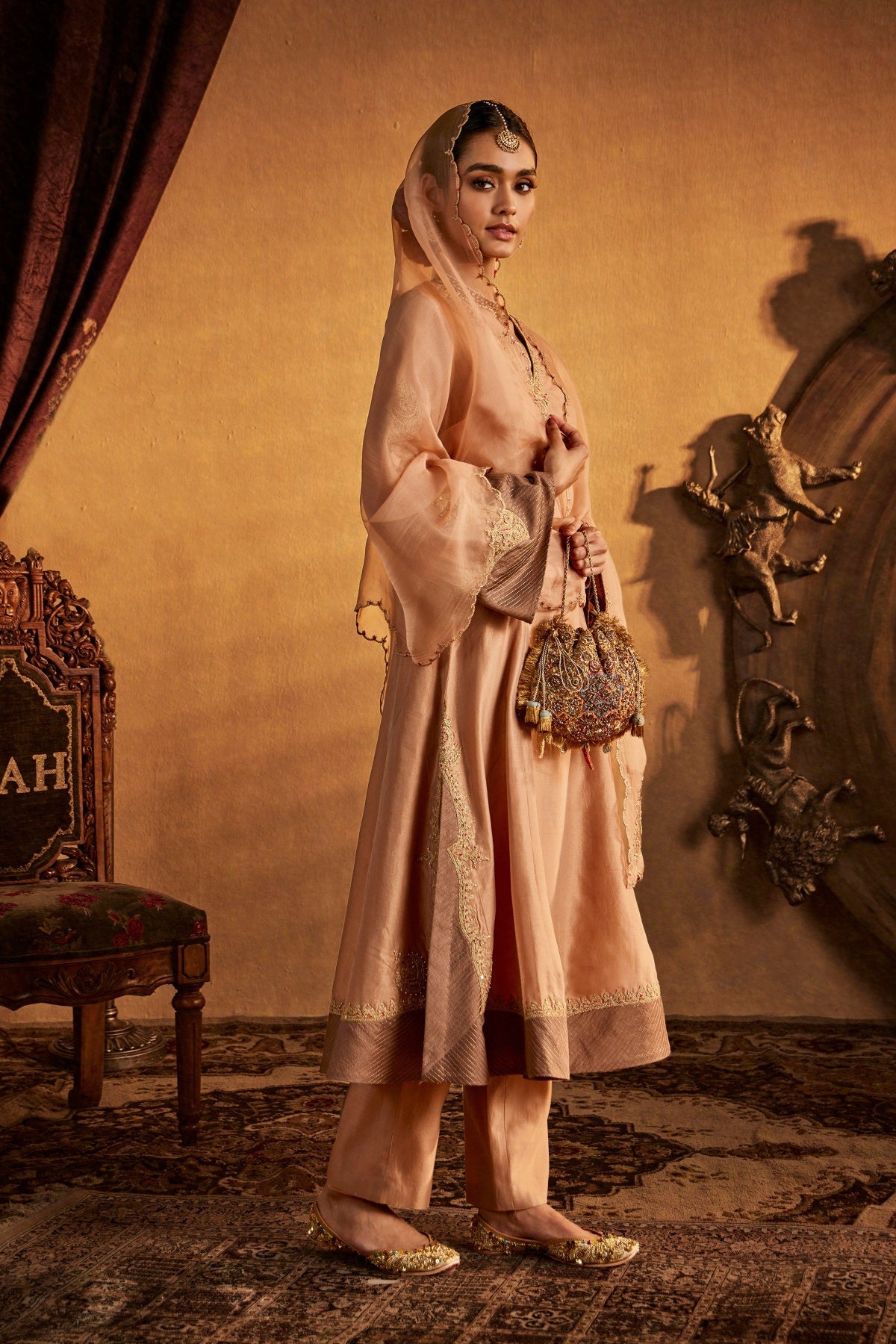 Earthy Beige Kurta Set