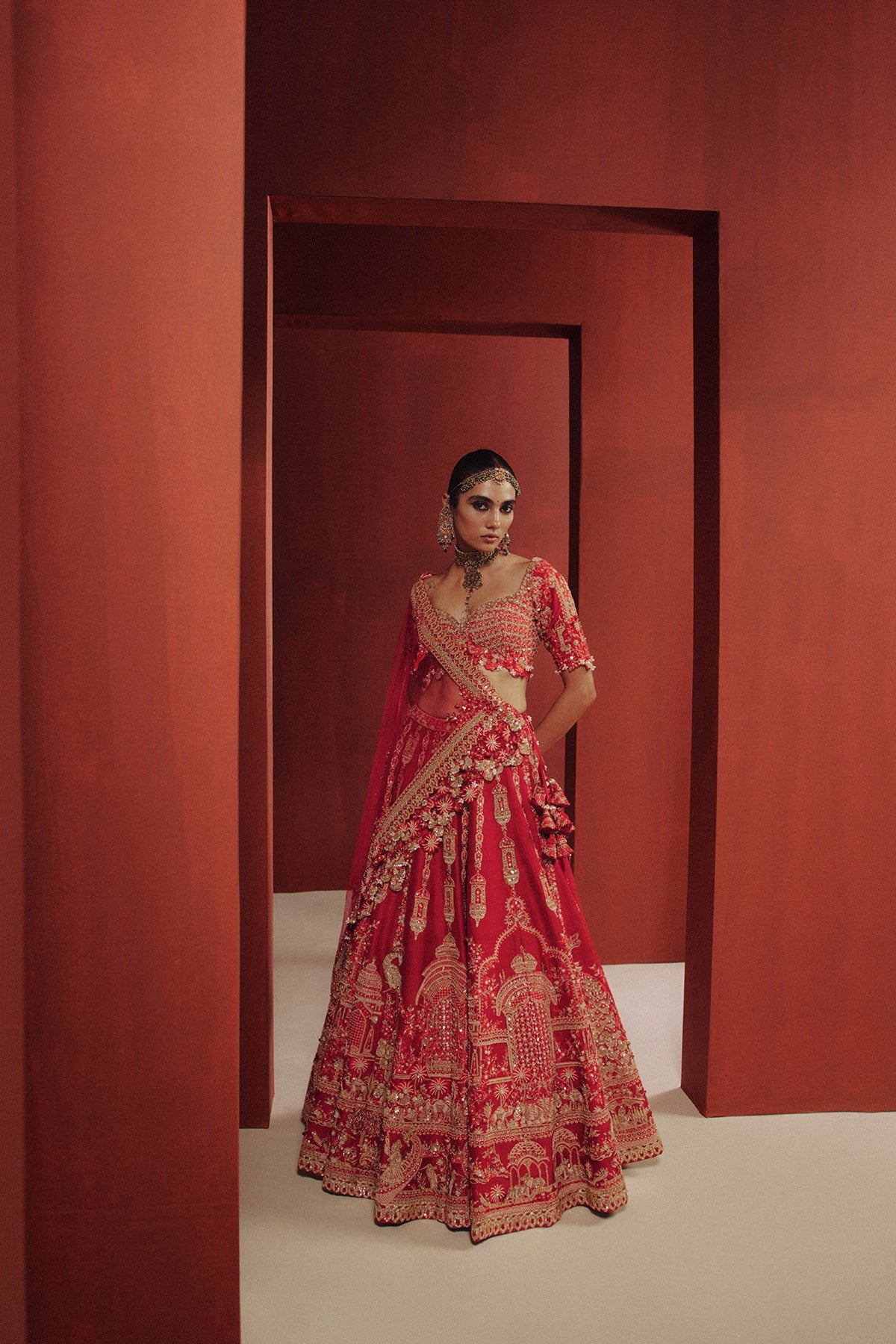Ember Bloom Bridal Lehenga