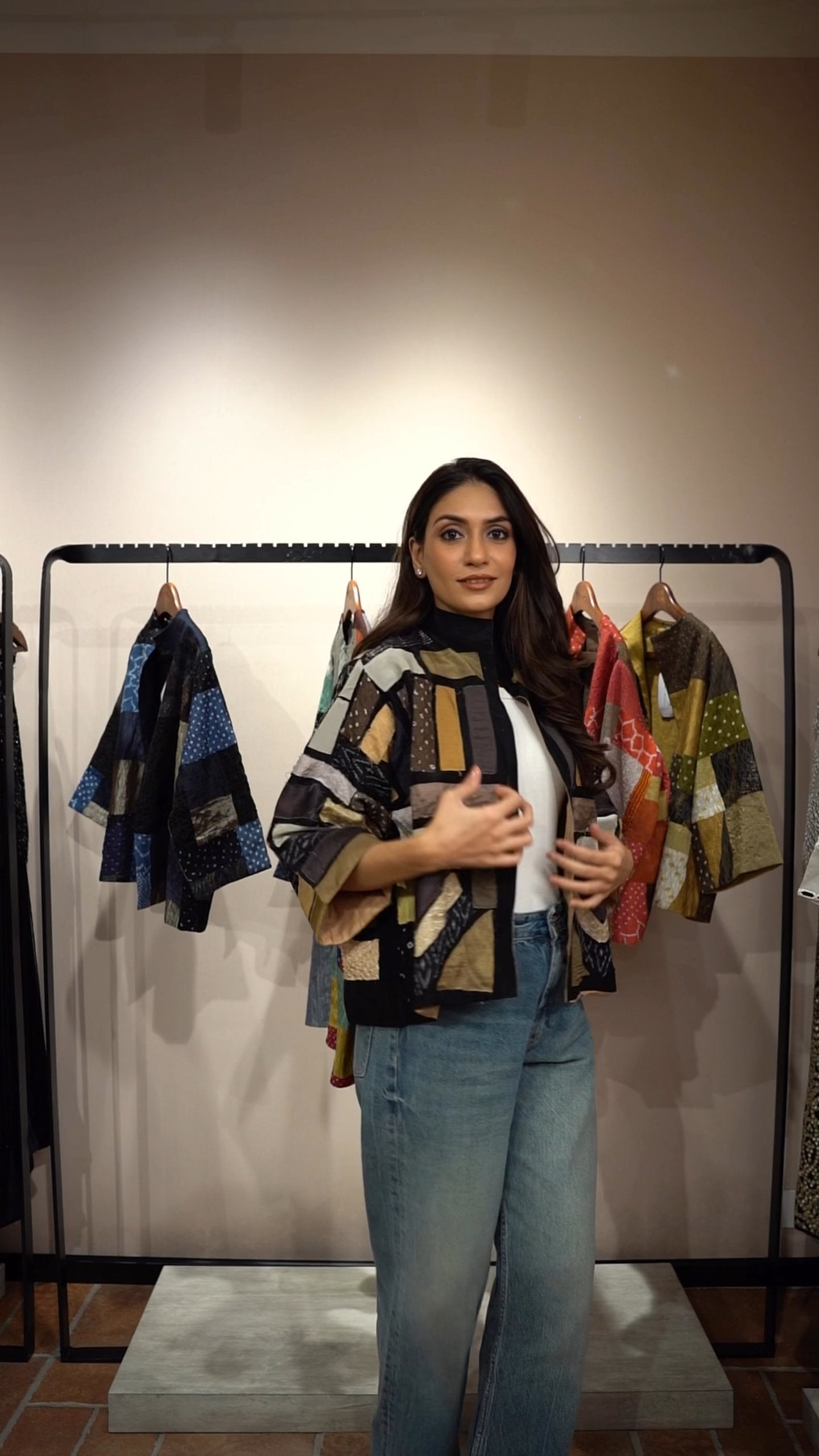 Recycled Crop Jacket