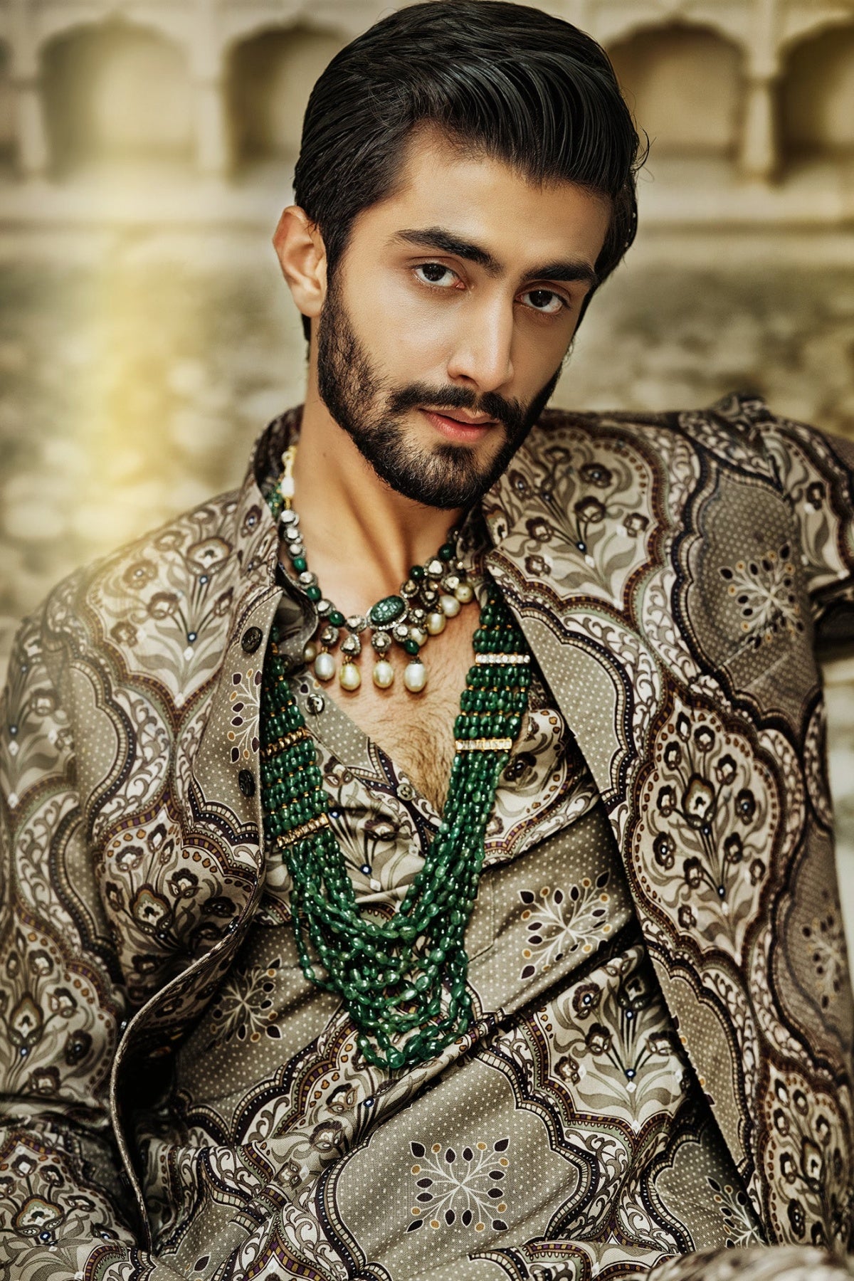 Gamal Kurta and Jacket Set
