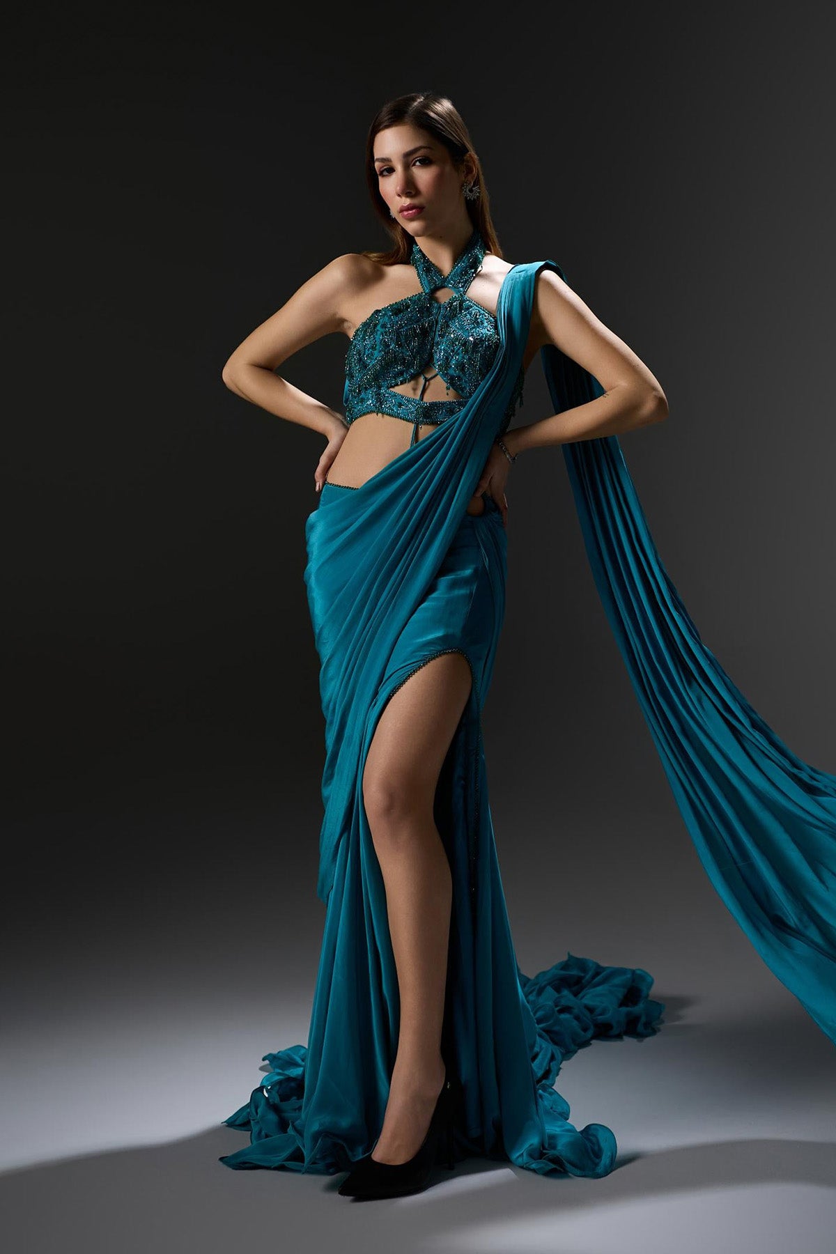 Georgia Drape saree