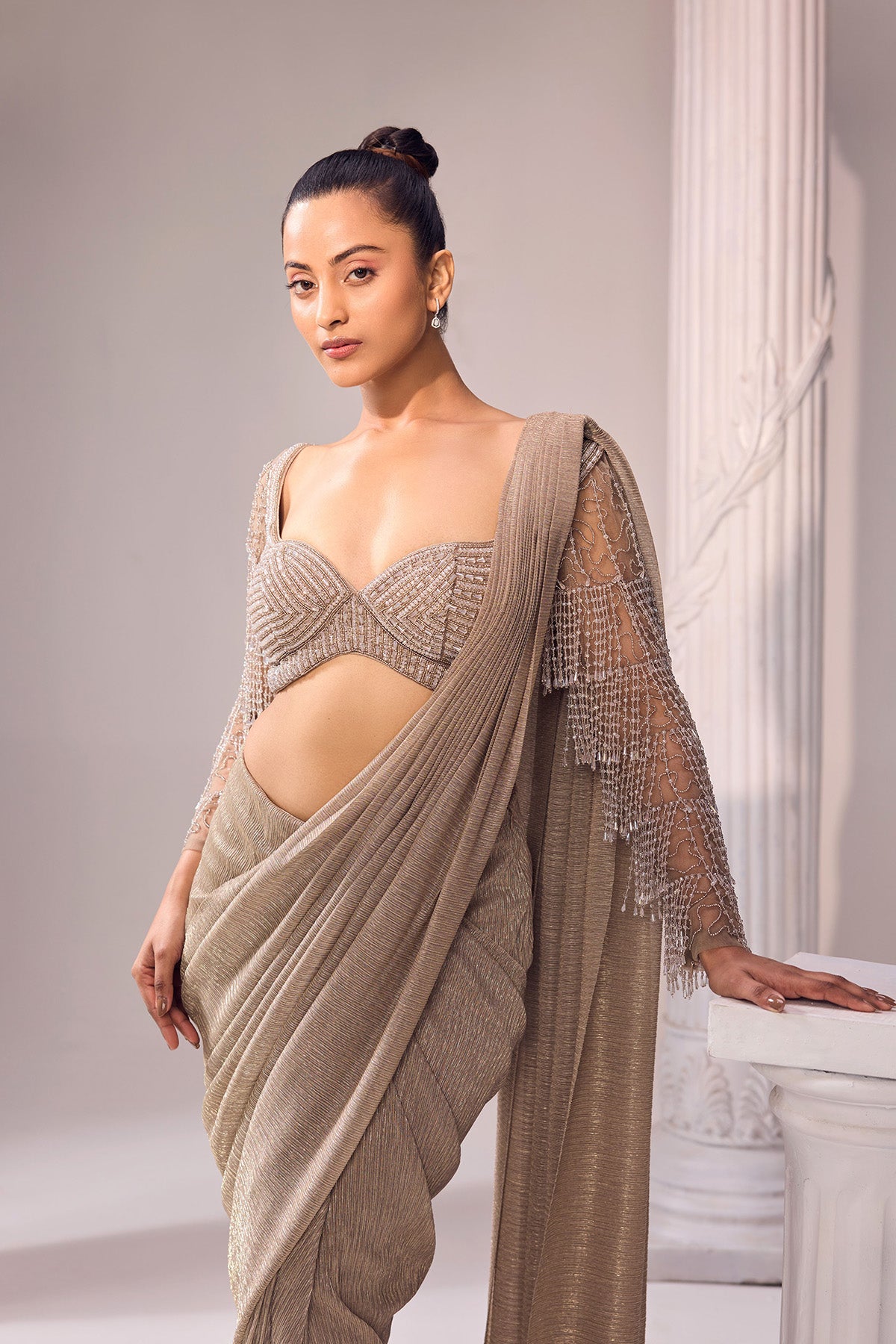 Radhika Bangia in Glits Saree