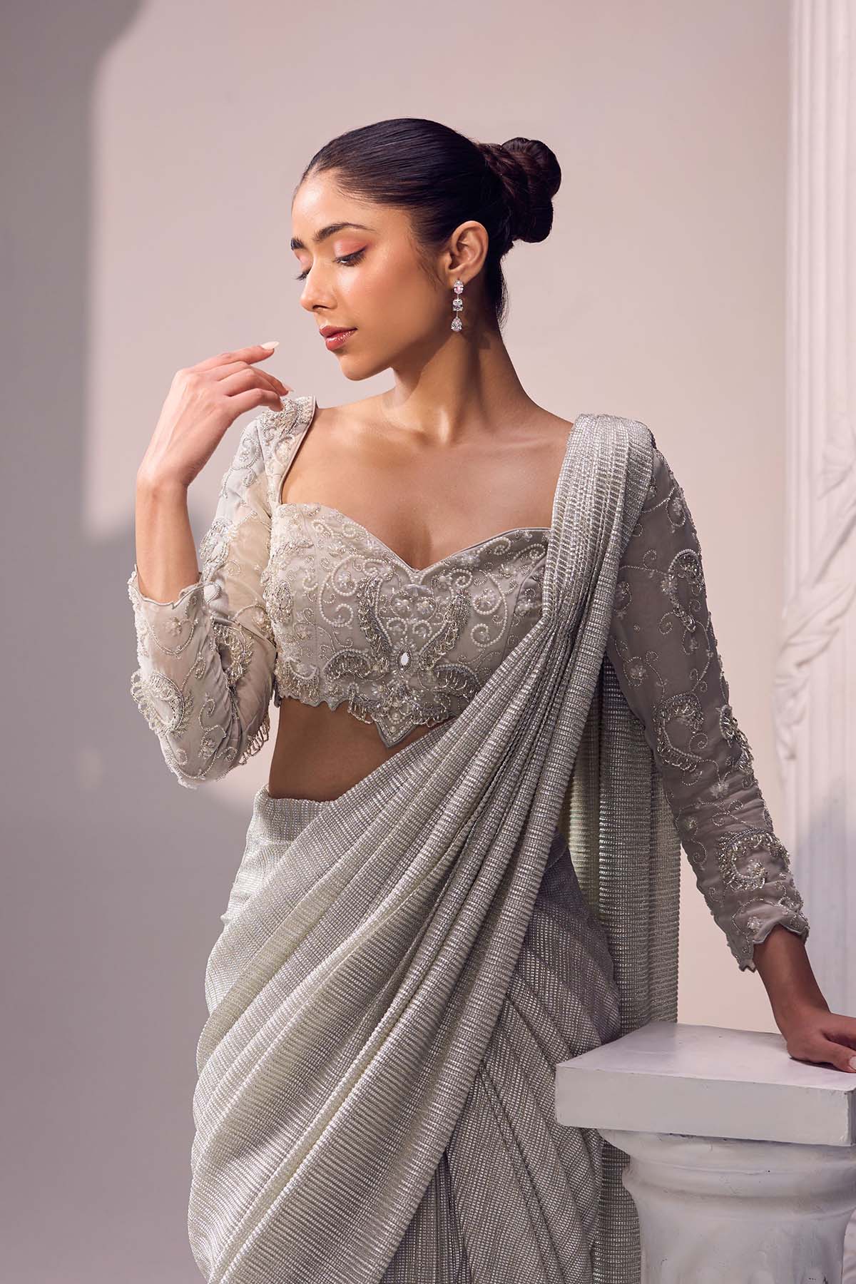 Pryanka Tendulkar in Glits Saree