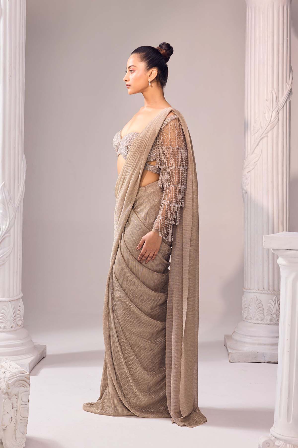 Pryanka Tendulkar in Glits Saree