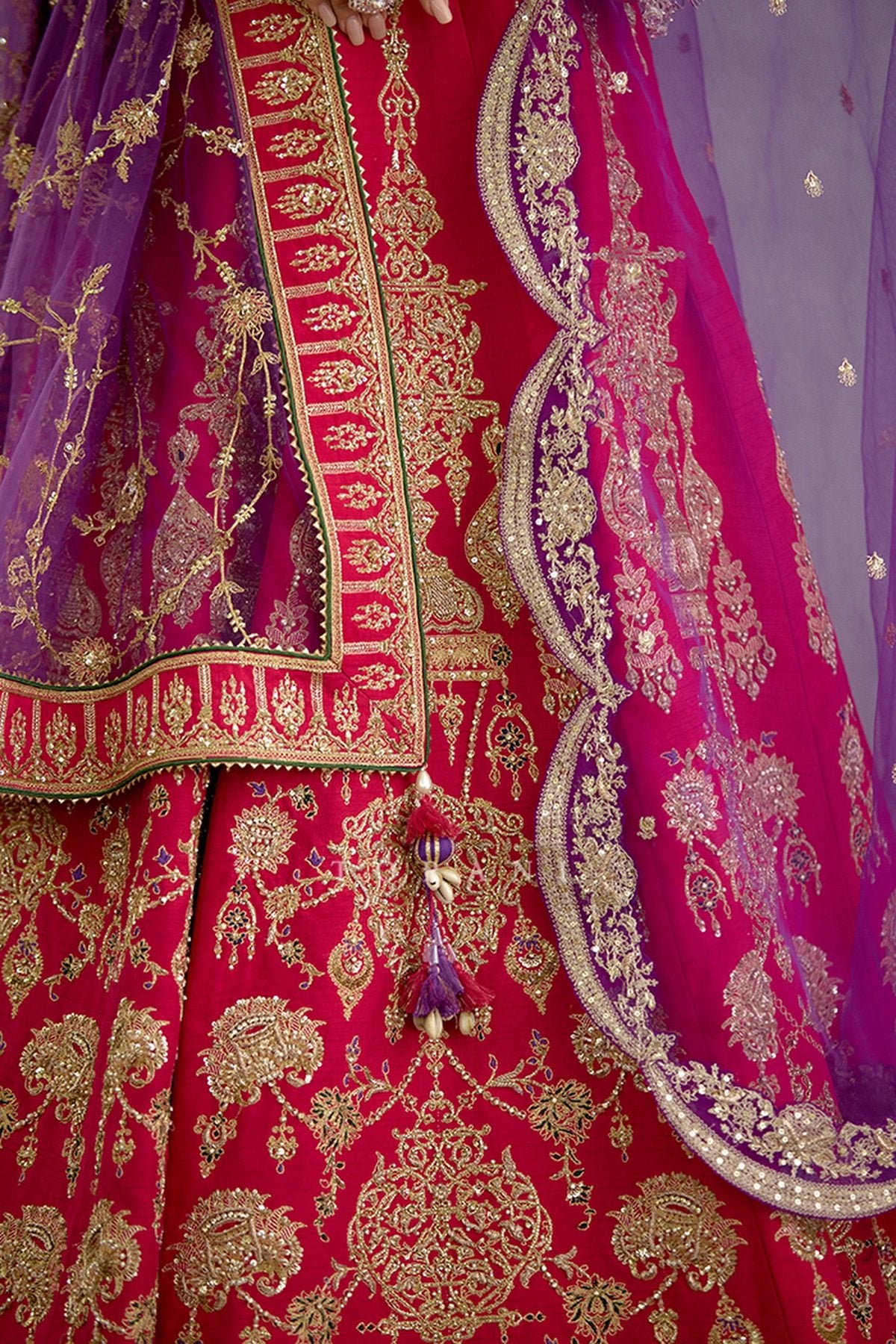 Gul-Rang Malika Lehenga Set