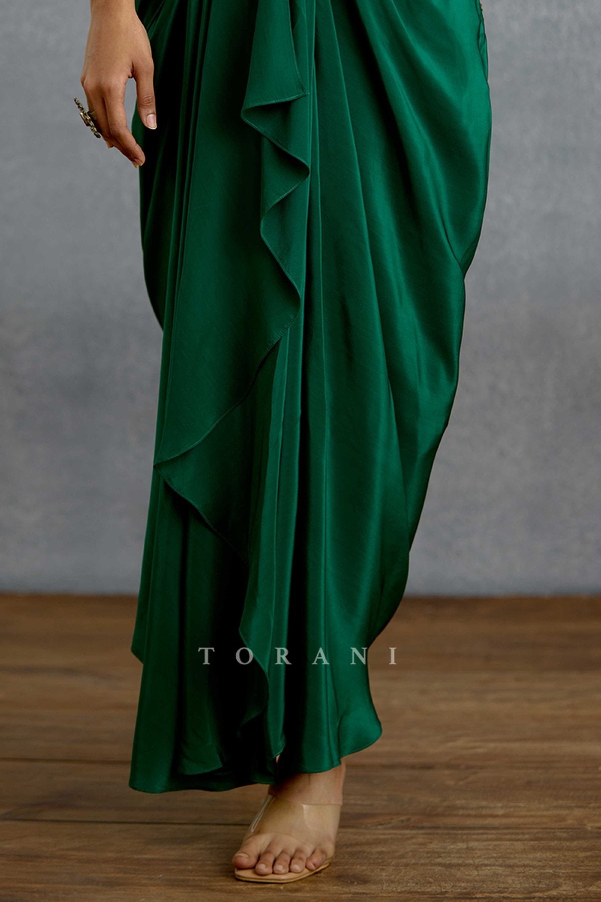 Harit Rasa Patola Jacket Set