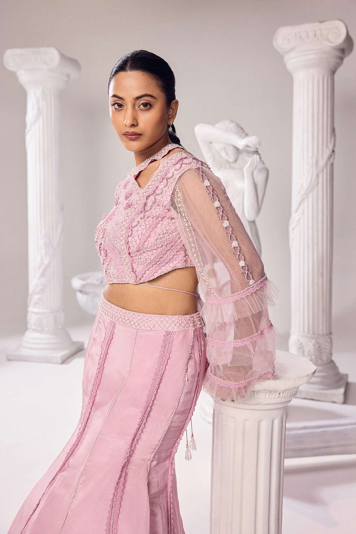 Harmony Fishcut lehenga set