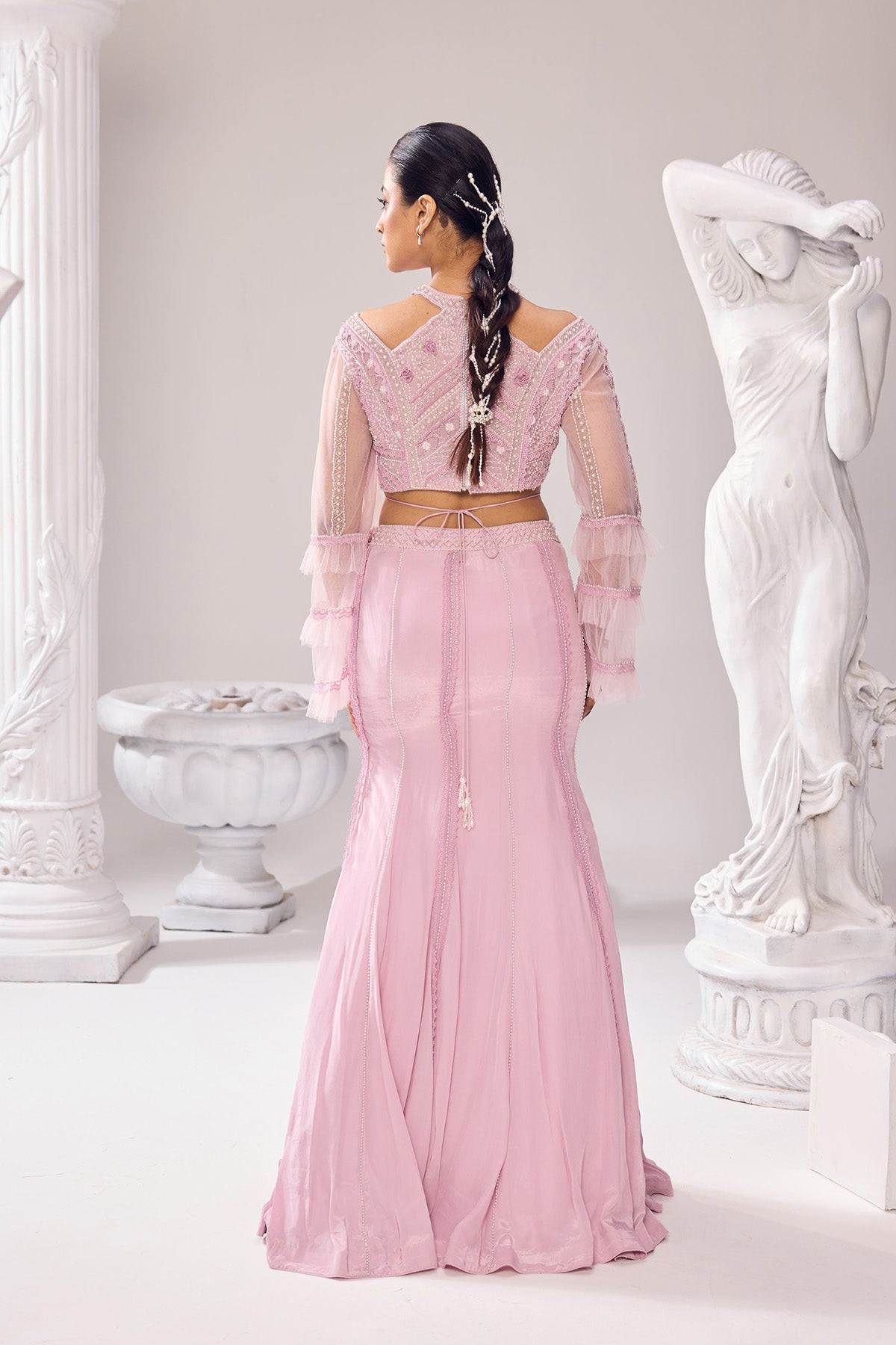 Harmony Fishcut lehenga set
