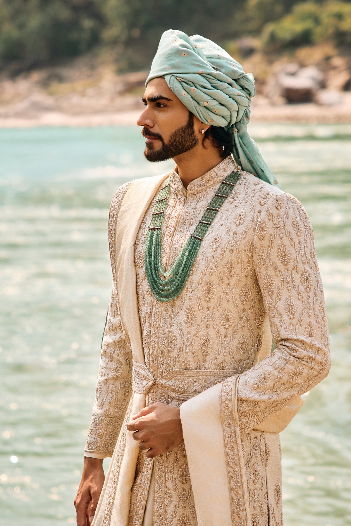 Ivory Regalia Sherwani Set