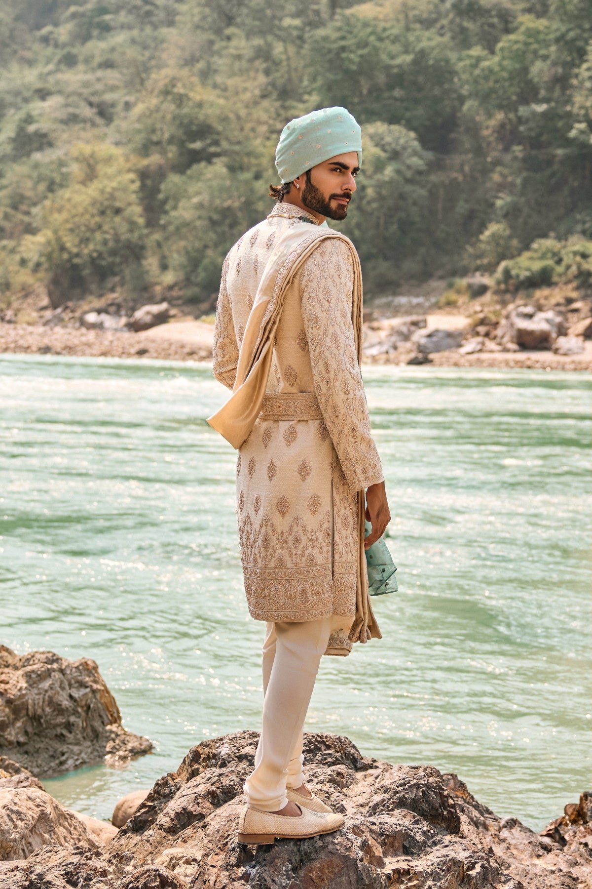 Ivory Regalia Sherwani Set