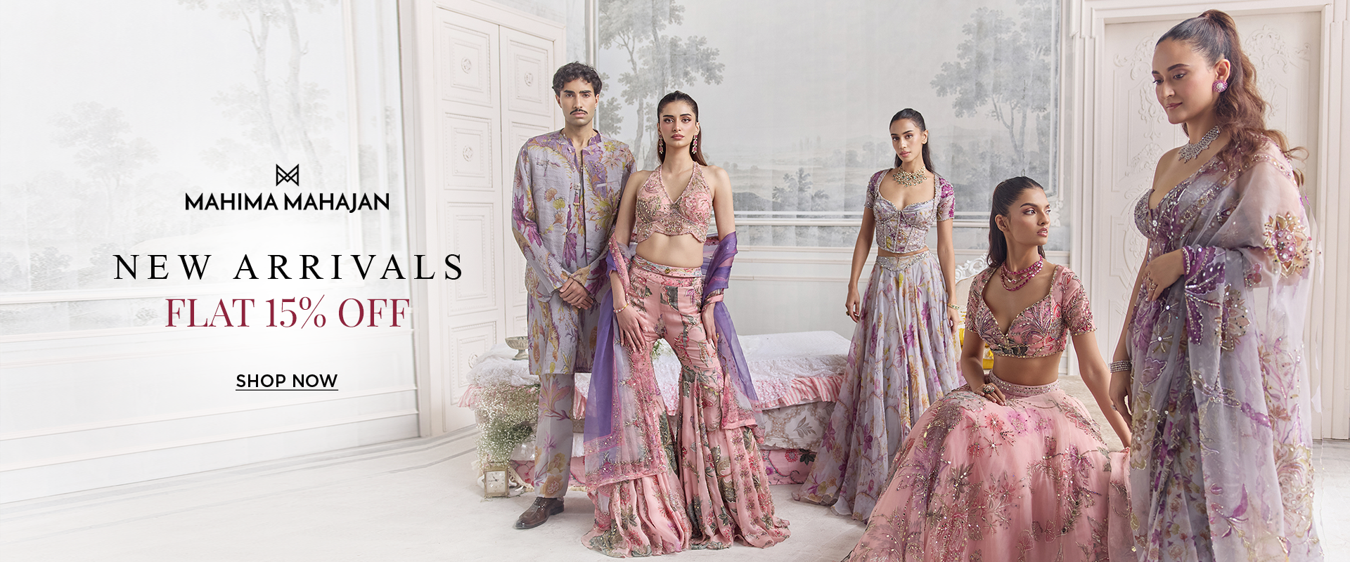 home page mahima mahajan banner