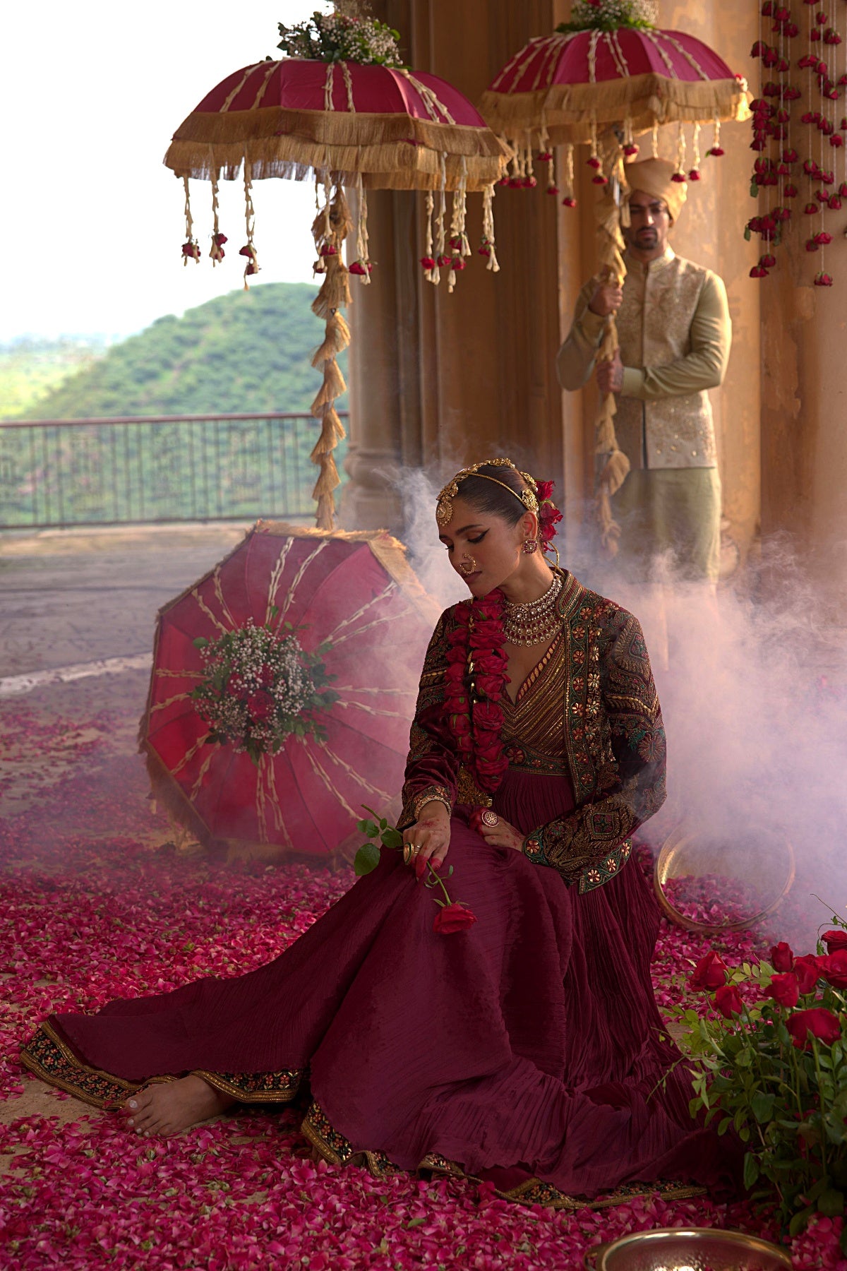 AARI EMBROIDERED JACKET ANARKALI