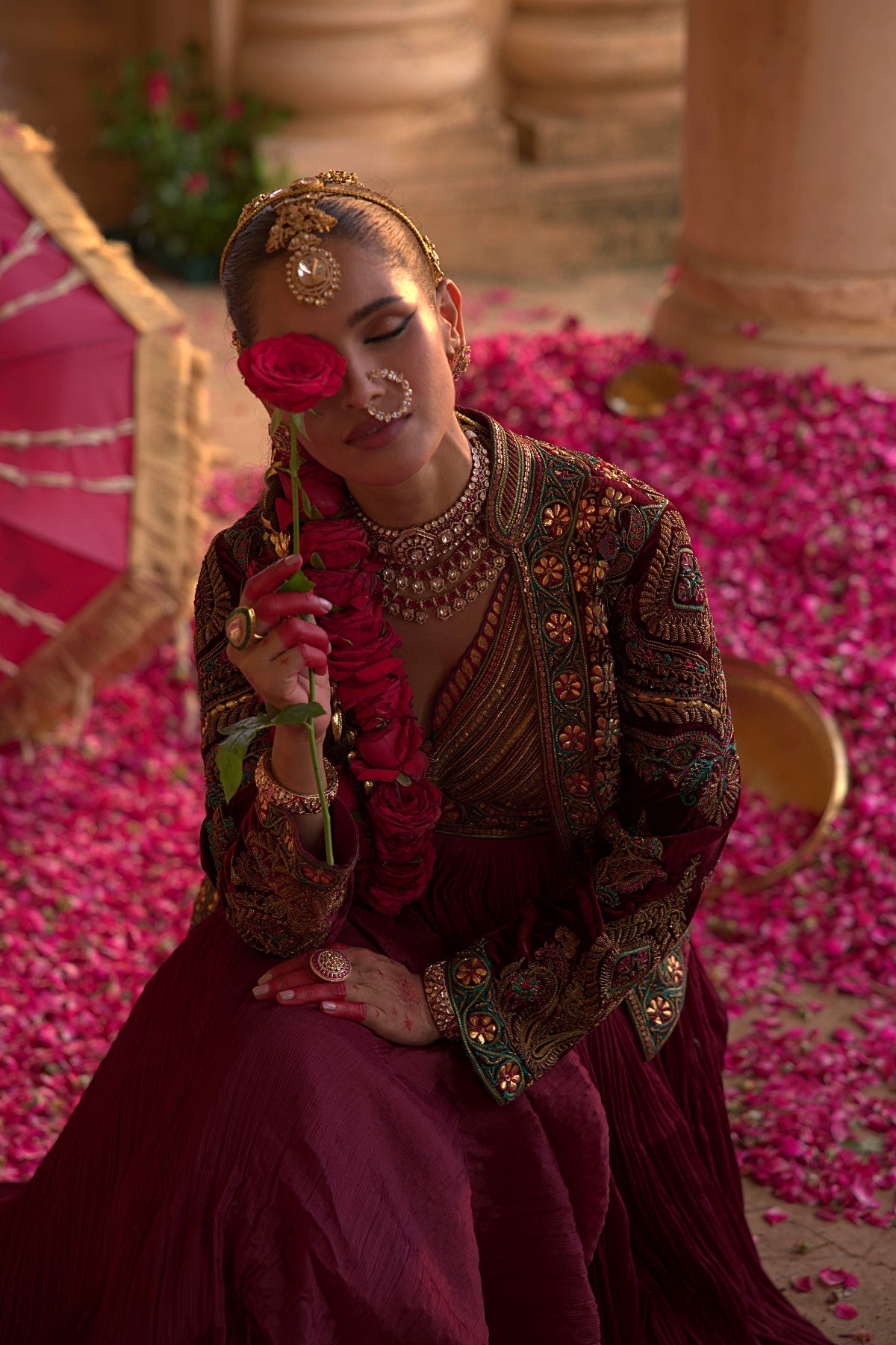 AARI EMBROIDERED JACKET ANARKALI