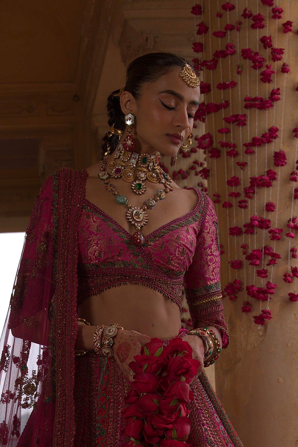 PINK LEHENGA SET