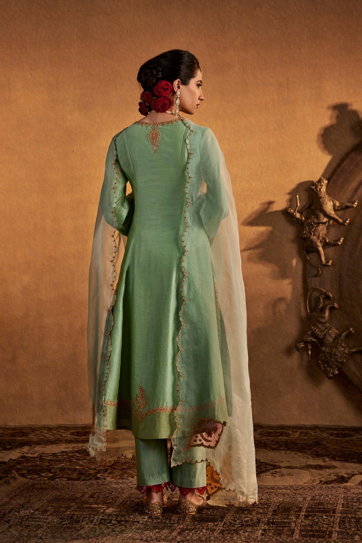 Frosted Blue Kurta Set